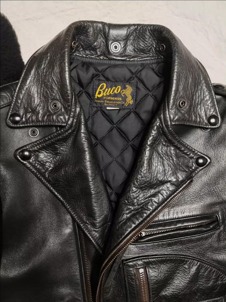 The Real McCoy's The Real McCoys Sise38 Buco J24 Leather Jacket Size US M / EU 48-50 / 2 - 3 Thumbnail