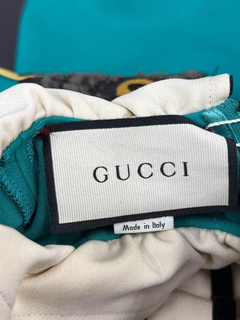 Gucci Gucci Lake green lotus leaf edge diamond button court dres Size XS / US 0-2 / IT 36-38 - 3 Thumbnail