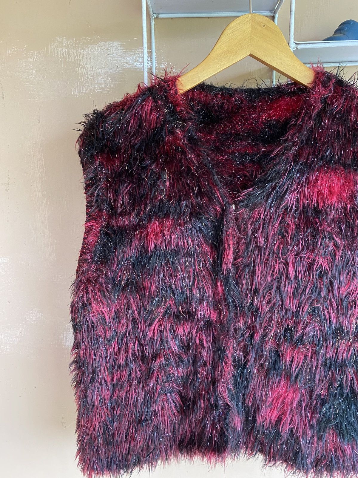 If Six Was Nine Vest Mohair Japanese Vkei Tornadomart Yasuyukiishii Kmrii Size US M / EU 48-50 / 2 - 2 Thumbnail