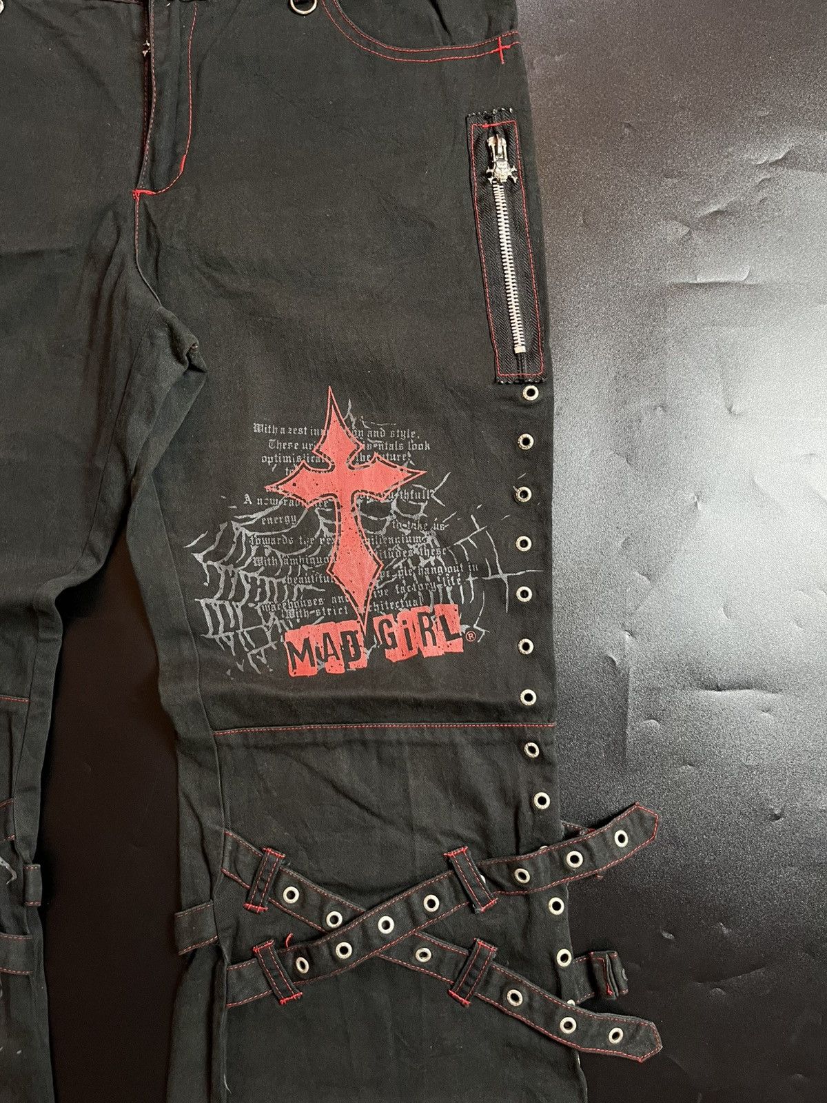 Hysteric Glamour × If Six Was Nine × Japanese Brand Japanese vintage Flared Mad Punk gothic Size US 30 / EU 46 - 8 Thumbnail