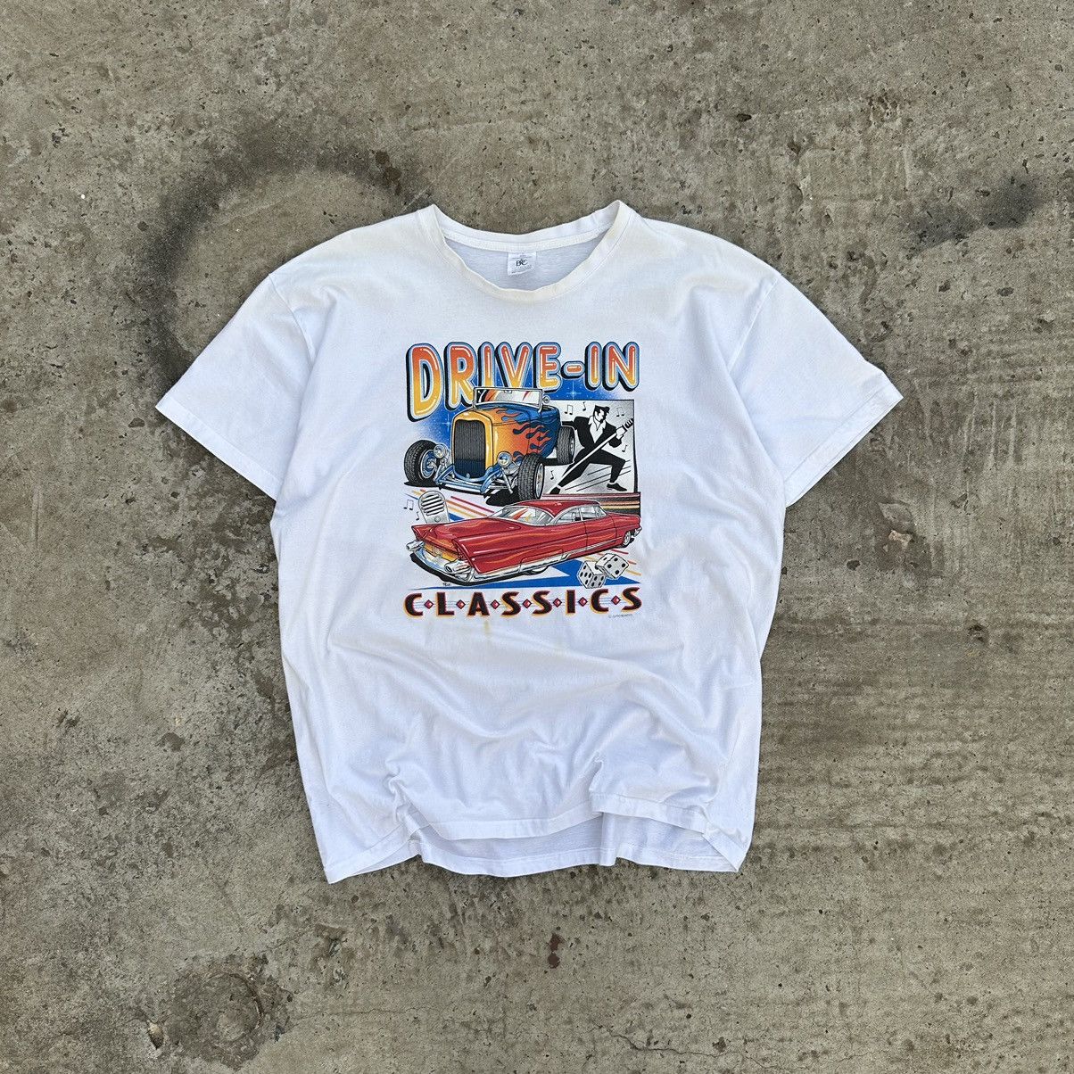 Vintage Vintage T-shirts Drivers- In Classic Big Logo Car Y2K 00s Size US XXL / EU 58 / 5 - 1 Thumbnail