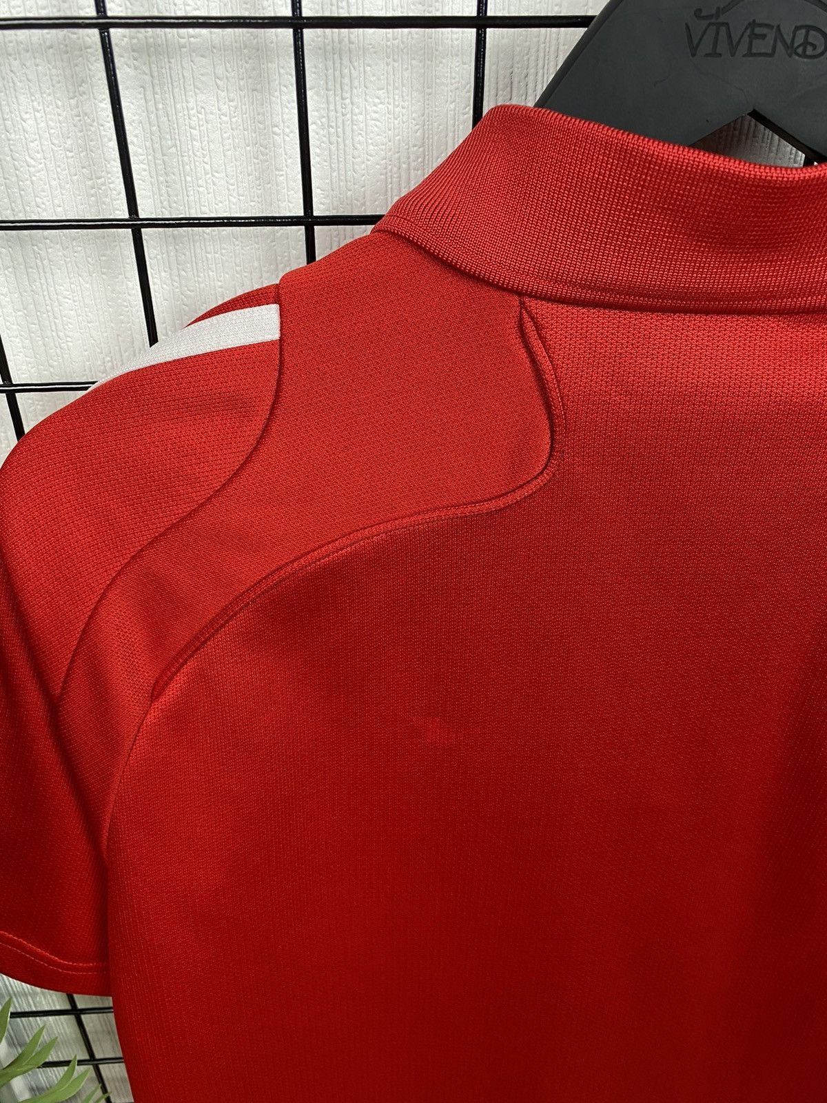 Vintage Adidas 2008 Liverpool Red Carlsberg Polo TShirt Soccer Men M Size US M / EU 48-50 / 2 - 23 Thumbnail