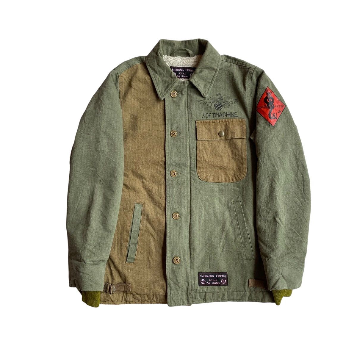 Japanese Brand × SOFTMACHINE Softmachine A-2 Type Jacket Size US M / EU 48-50 / 2 - 4 Thumbnail