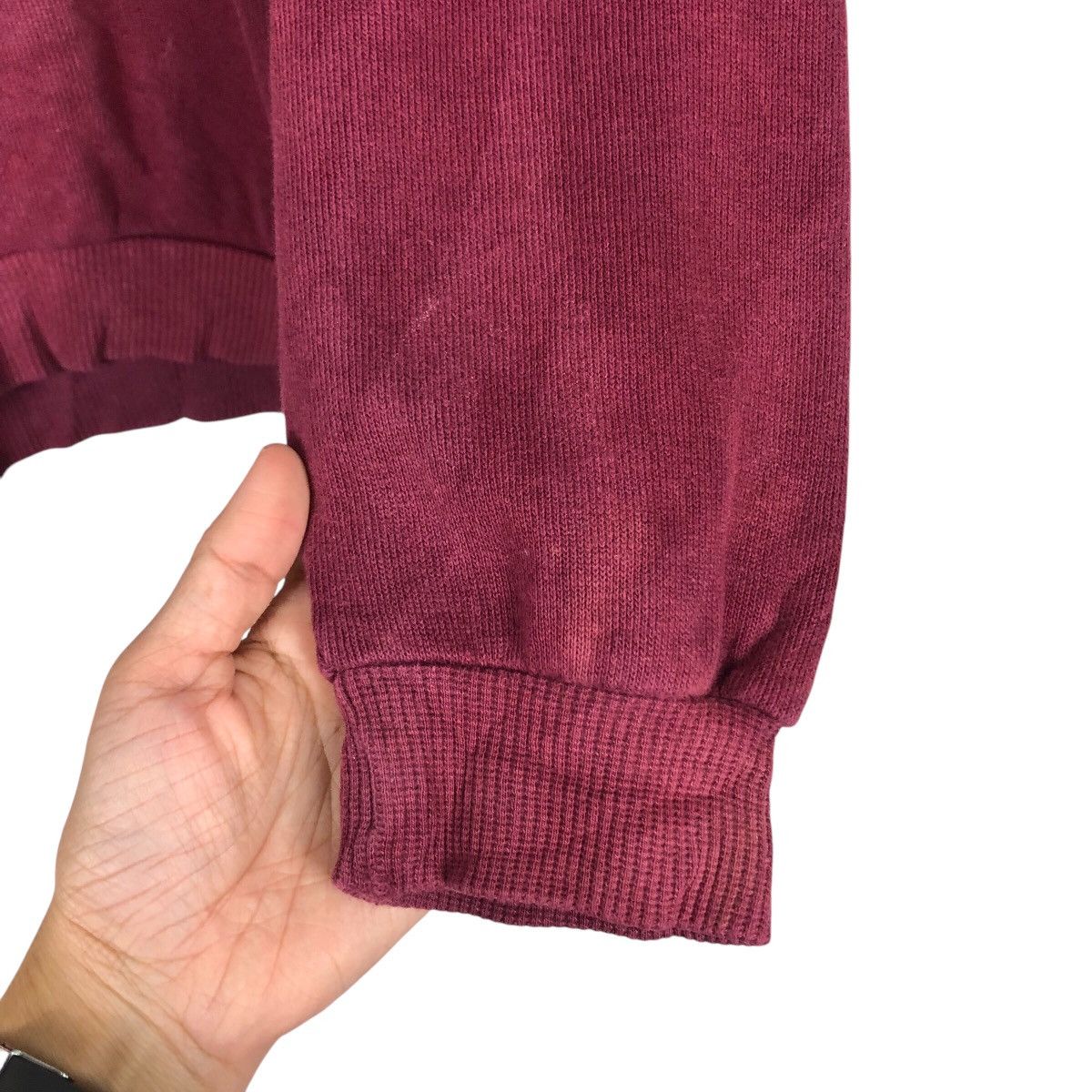 Japanese Brand Vintage College Collar Sweatshirt Unknown Brand IsseyMiyake Size US M / EU 48-50 / 2 - 13 Thumbnail