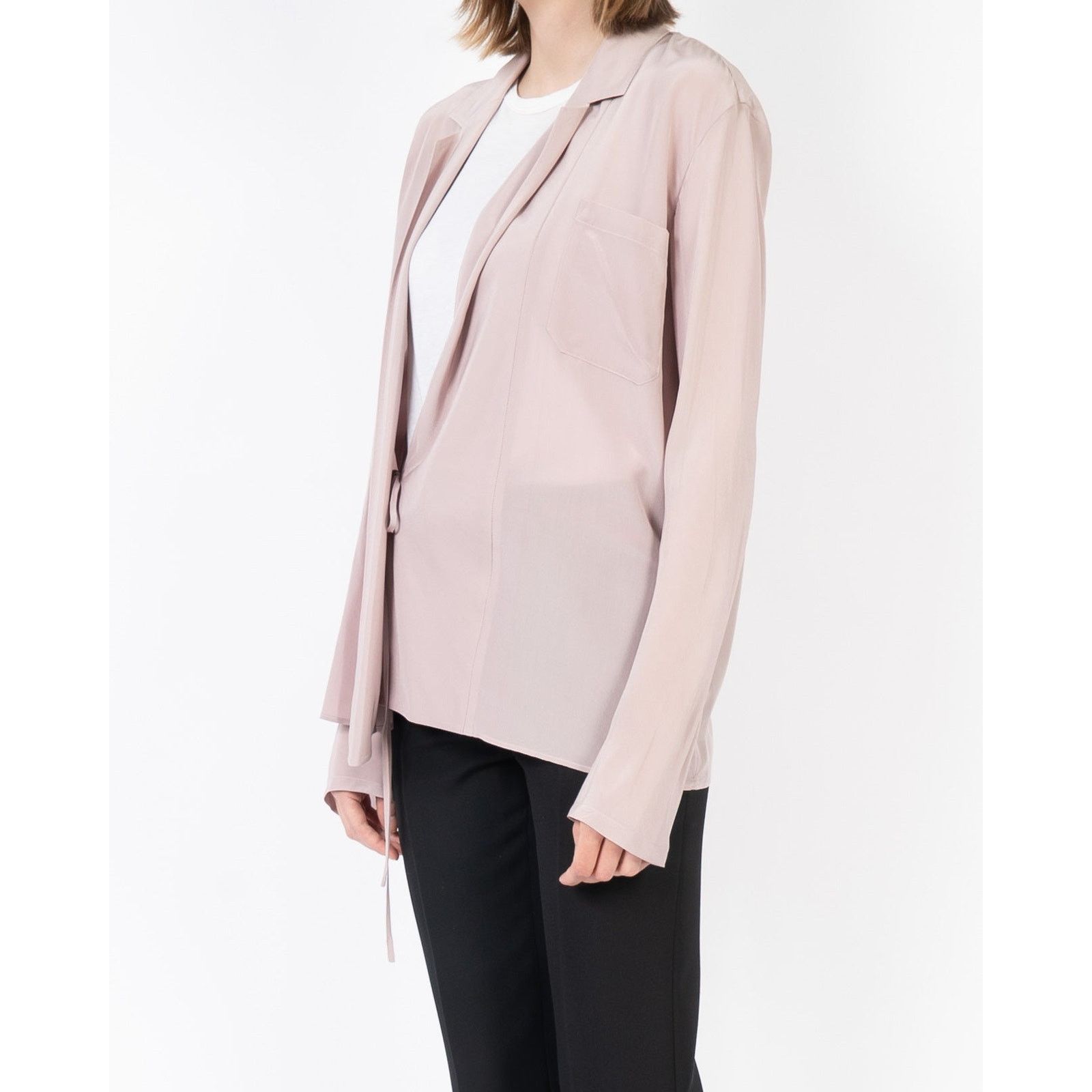 Haider Ackermann FW19 Pink Kimono Silk Shirt Size S / US 4 / IT 40 - 5 Thumbnail