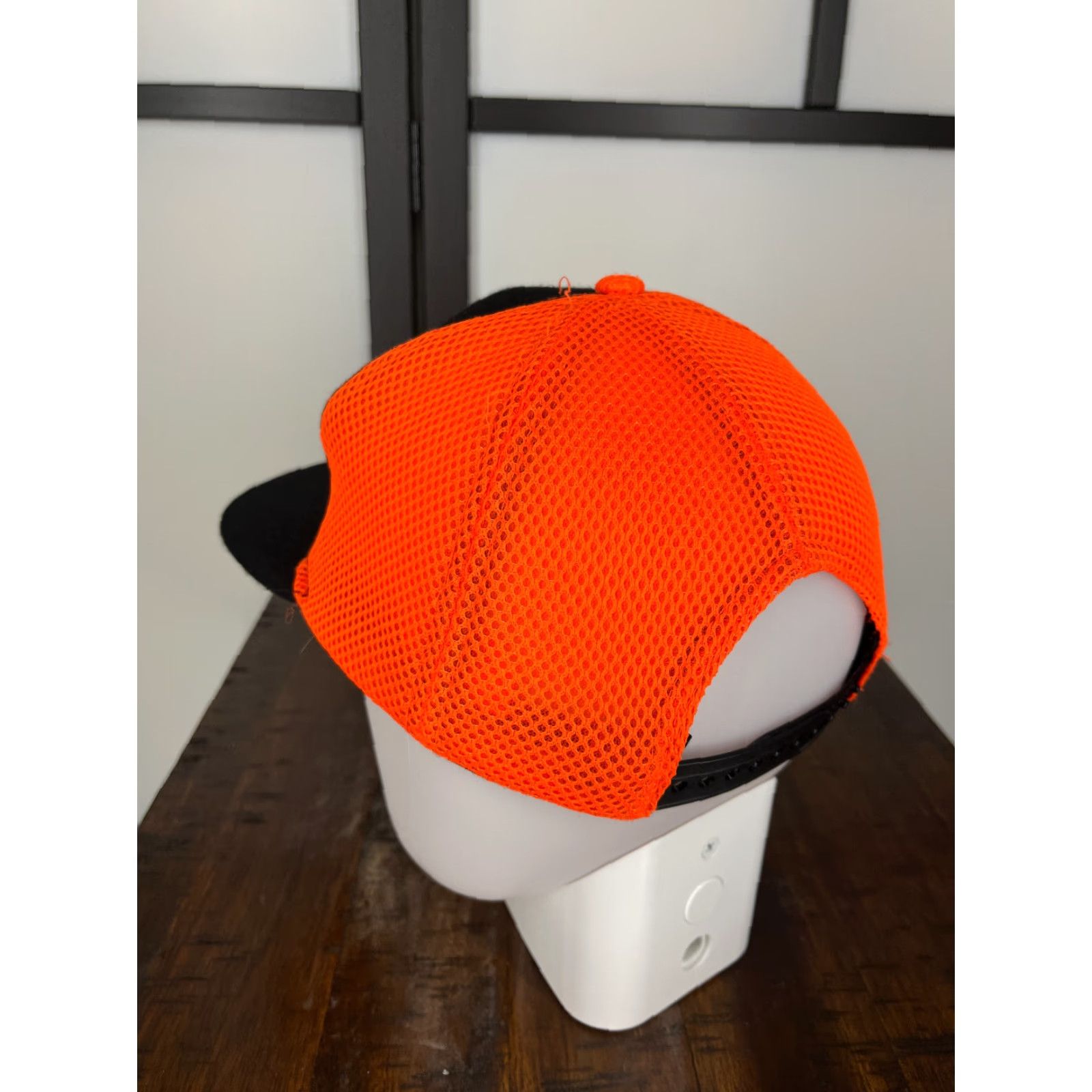 Vintage VINTAGE San Diego Gulls Hat Cap Snap Back Adult Black Orange Embroider Poly Trucker AHL Size ONE SIZE - 5 Thumbnail