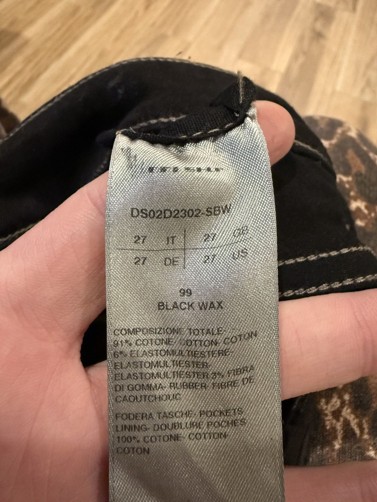 Rick Owens Drkshdw Rick Owens Drskhdw Waxed Bias Bootcut Size US 27 - 5 Thumbnail