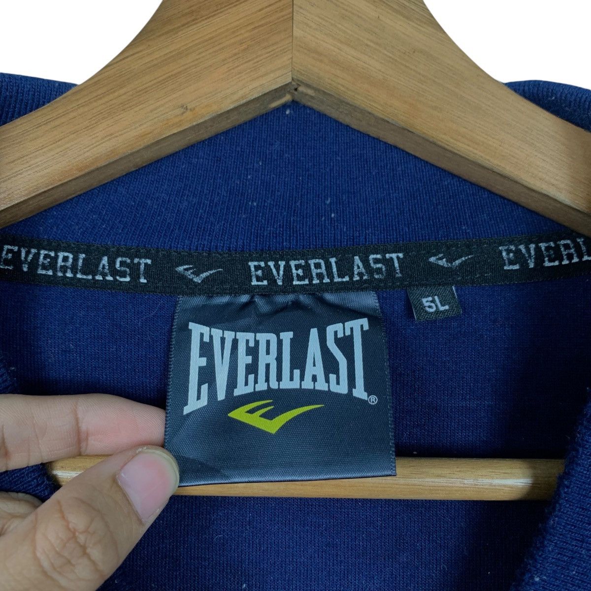 Everlast EVERLAST Bronx Nyc Sleeve Logo Sweater Big Size 5L #1930-C84 Size US XXL / EU 58 / 5 - 17 Thumbnail