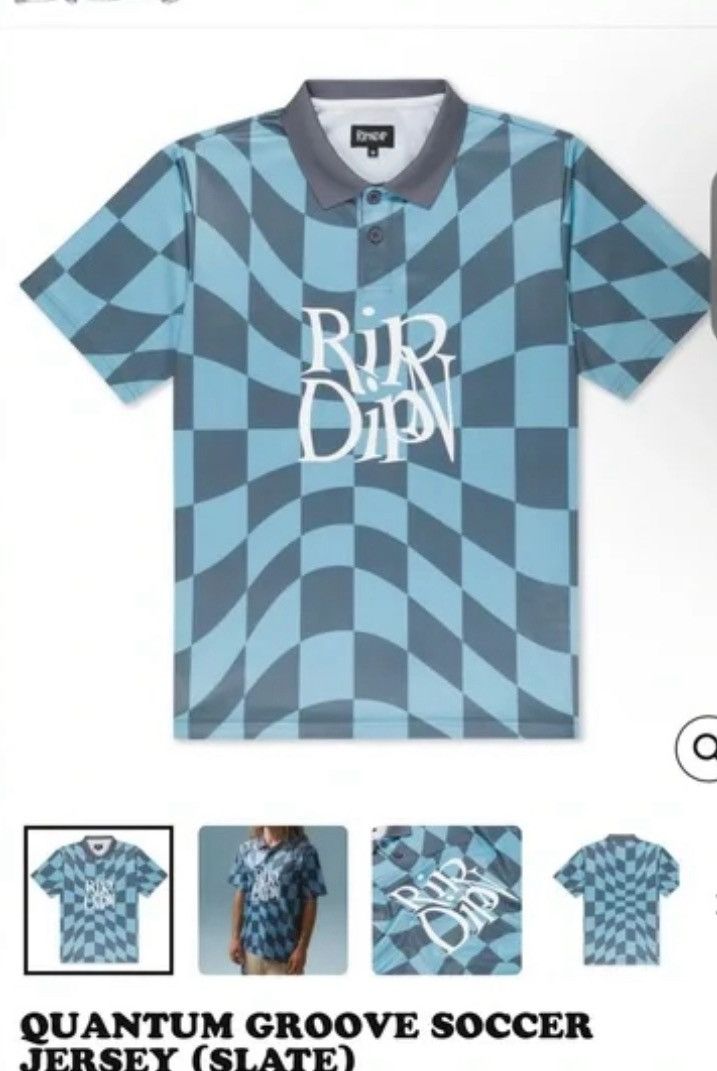 RIPNDIP Rip N Dip Quantum Groove Soccer Jersey Size M Brand NWT Size US M / EU 48-50 / 2 - 5 Thumbnail