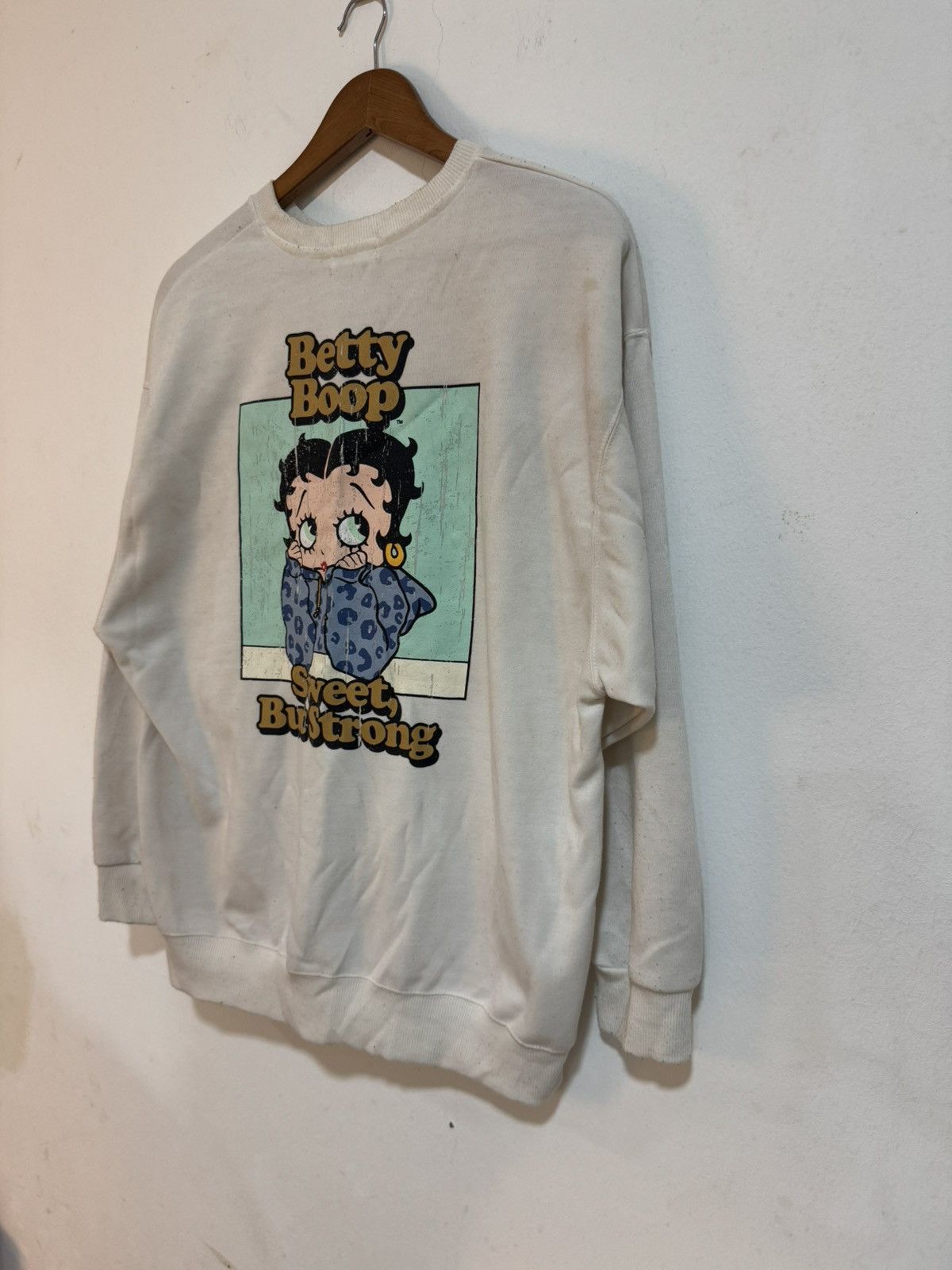 Hysteric Glamour × Japanese Brand × Vintage Vintage Betty Boop Big Graphic Pullover Size US M / EU 48-50 / 2 - 2 Thumbnail