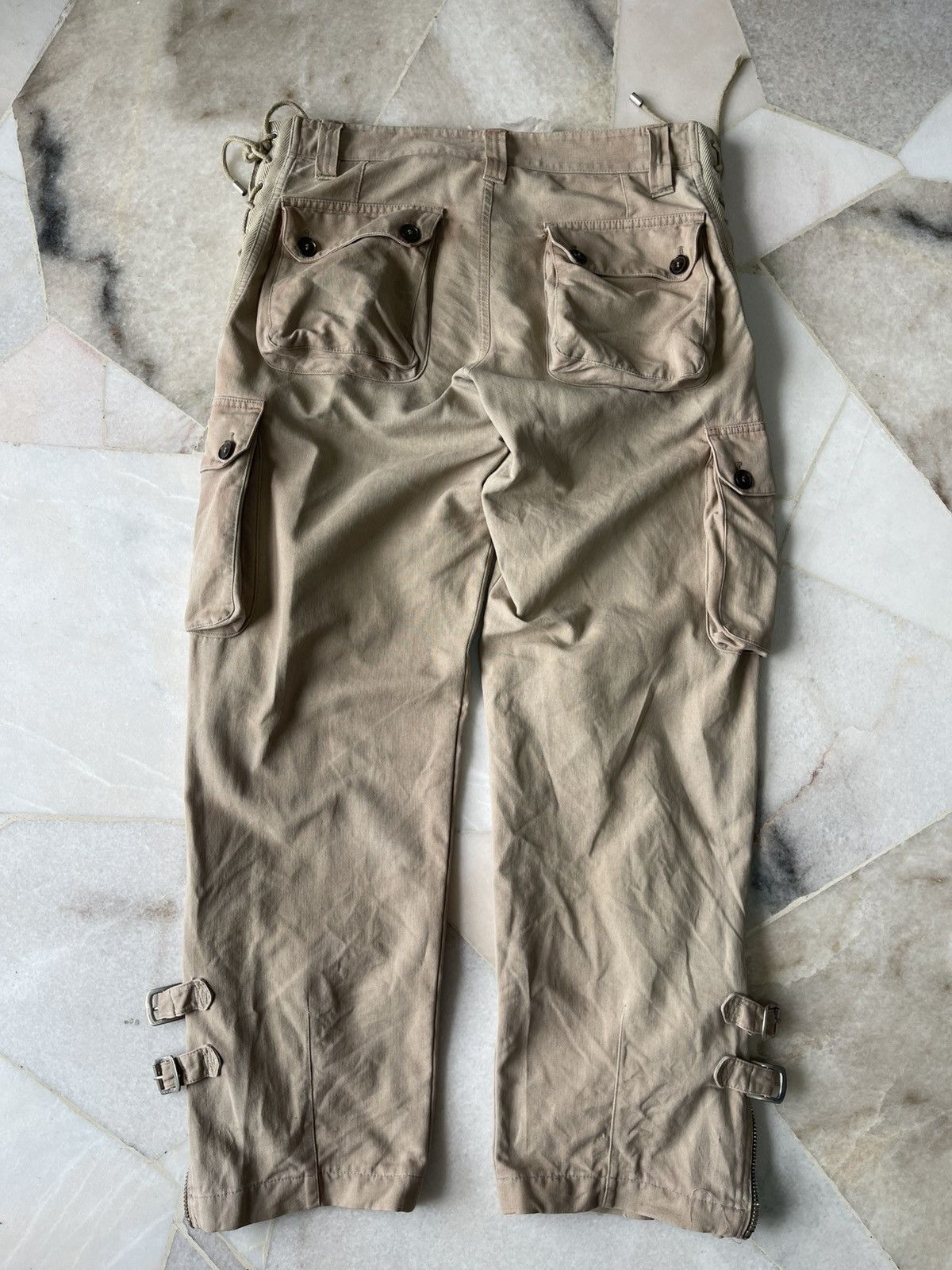 Dolce & Gabbana 2000s Dolce & Gabbana 3D Cargo Pants Size US 32 / EU 48 - 8 Thumbnail