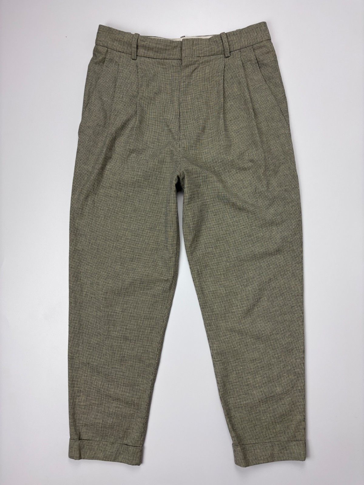 Isabel Marant Etoile Isabel Marant Etoile Houndstooth Pants Cotton Linen 36 Size 26" / US 2 / IT 38 - 4 Thumbnail