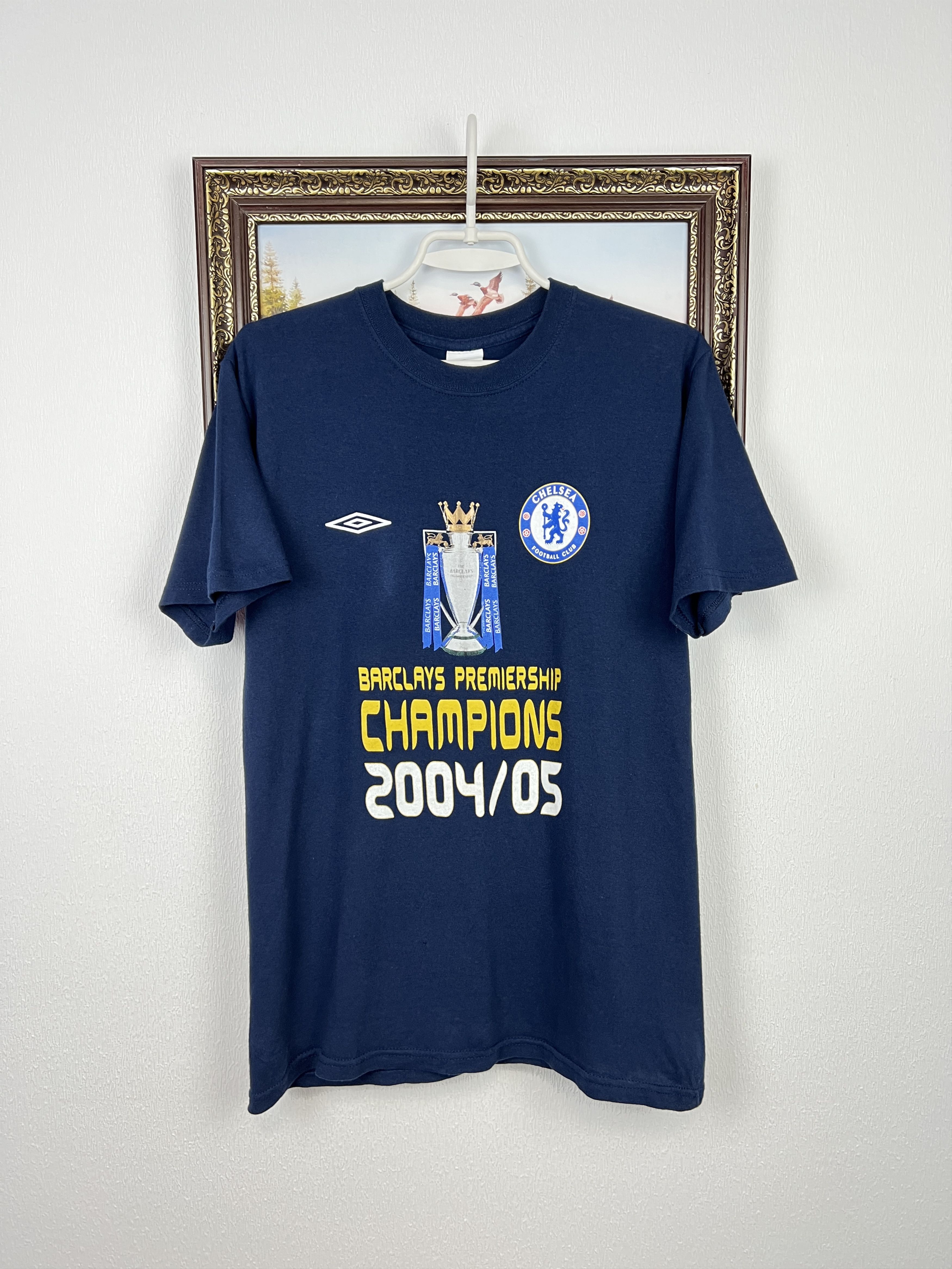 Vintage Chelsea Football Shirt Champion Soccer Tee Hype