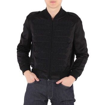 Saint Laurent Paris SAINT LAURENT PARIS FLEUR-DE-LYS OFFICER BOMBER Size US L / EU 52-54 / 3 - 4 Thumbnail