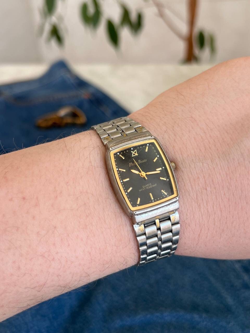 Japanese Brand × Vintage Vintage Japanese style futuristic Watch black dial tank Size ONE SIZE - 3 Thumbnail