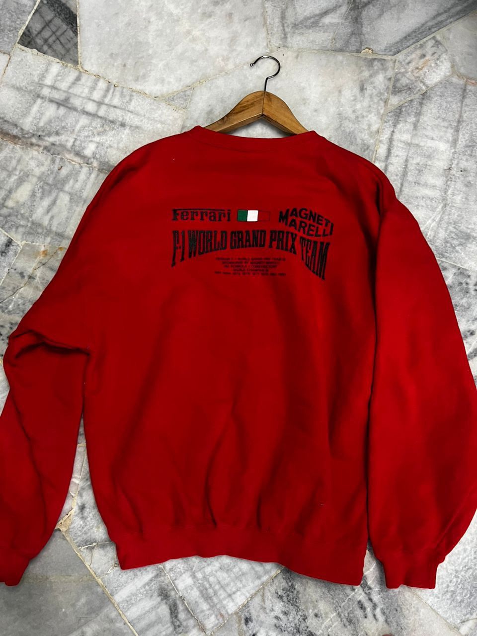 Other Vintage F1 Magneti Marelli Sweatshirt Size US L / EU 52-54 / 3 - 4 Thumbnail