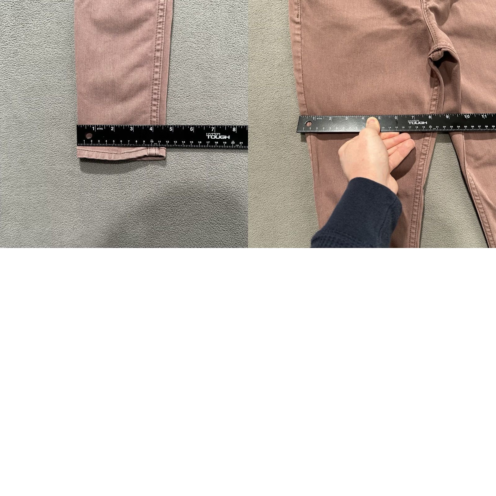 Old Navy Old Navy Rockstar Super Skinny Jeans Womens Size 4 Pink High Rise Denim Size 30" / US 8 / IT 44 - 10 Thumbnail