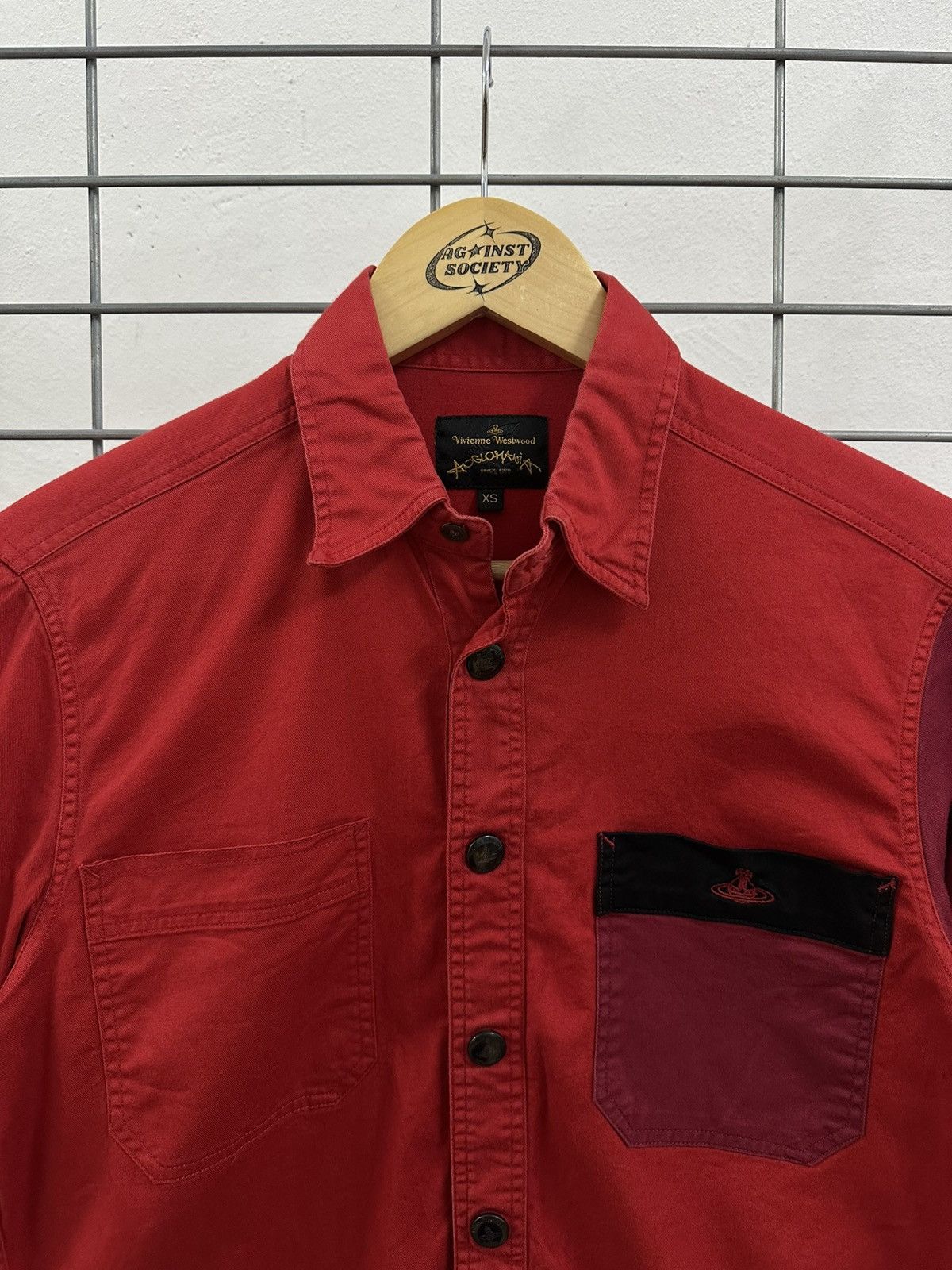 Vivienne Westwood Rare Vivienne Westwood 90’s Anglomania Shirt Snap Button Up Size US XS / EU 42 / 0 - 4 Thumbnail