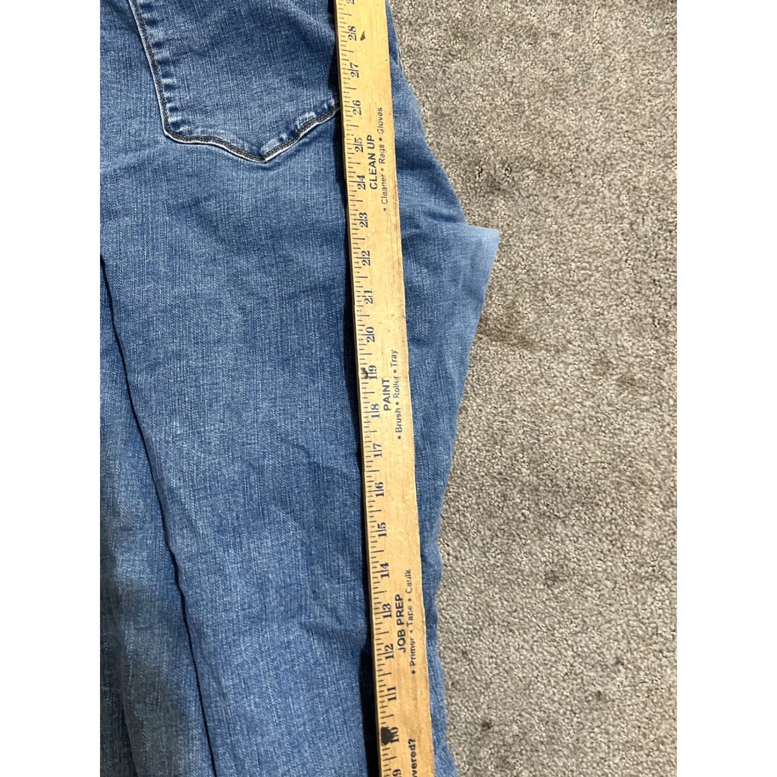 Abercrombie & Fitch Abercrombie & Fitch Jeans Womens 2 36/22 The Super Skinny Ankle High Rise A&F Denim Blue 5-Pocket Design Regular Stretch Modern Womens Size 25" / US 0 / IT 36 - 6 Thumbnail