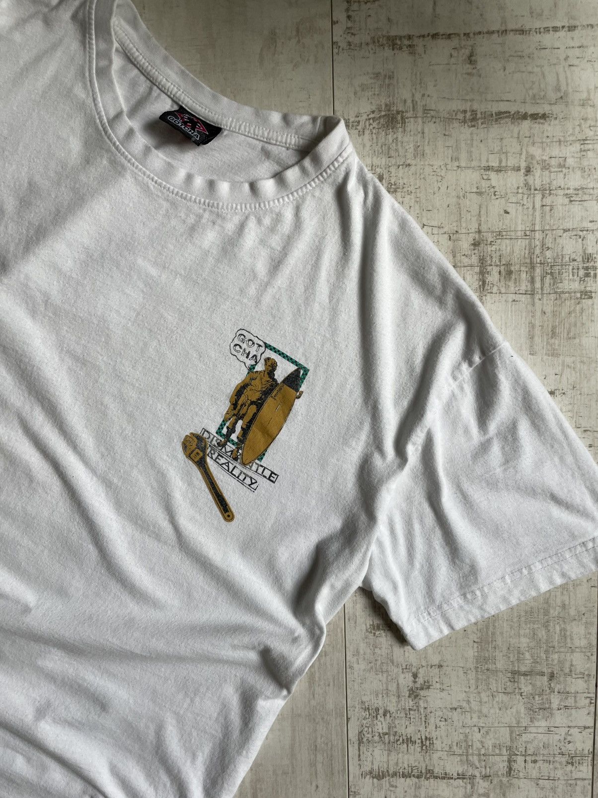Gotcha × Vintage Vintage Gotcha Tee Dismatie Reality Surf Y2K Designer Size US M / EU 48-50 / 2 - 8 Thumbnail