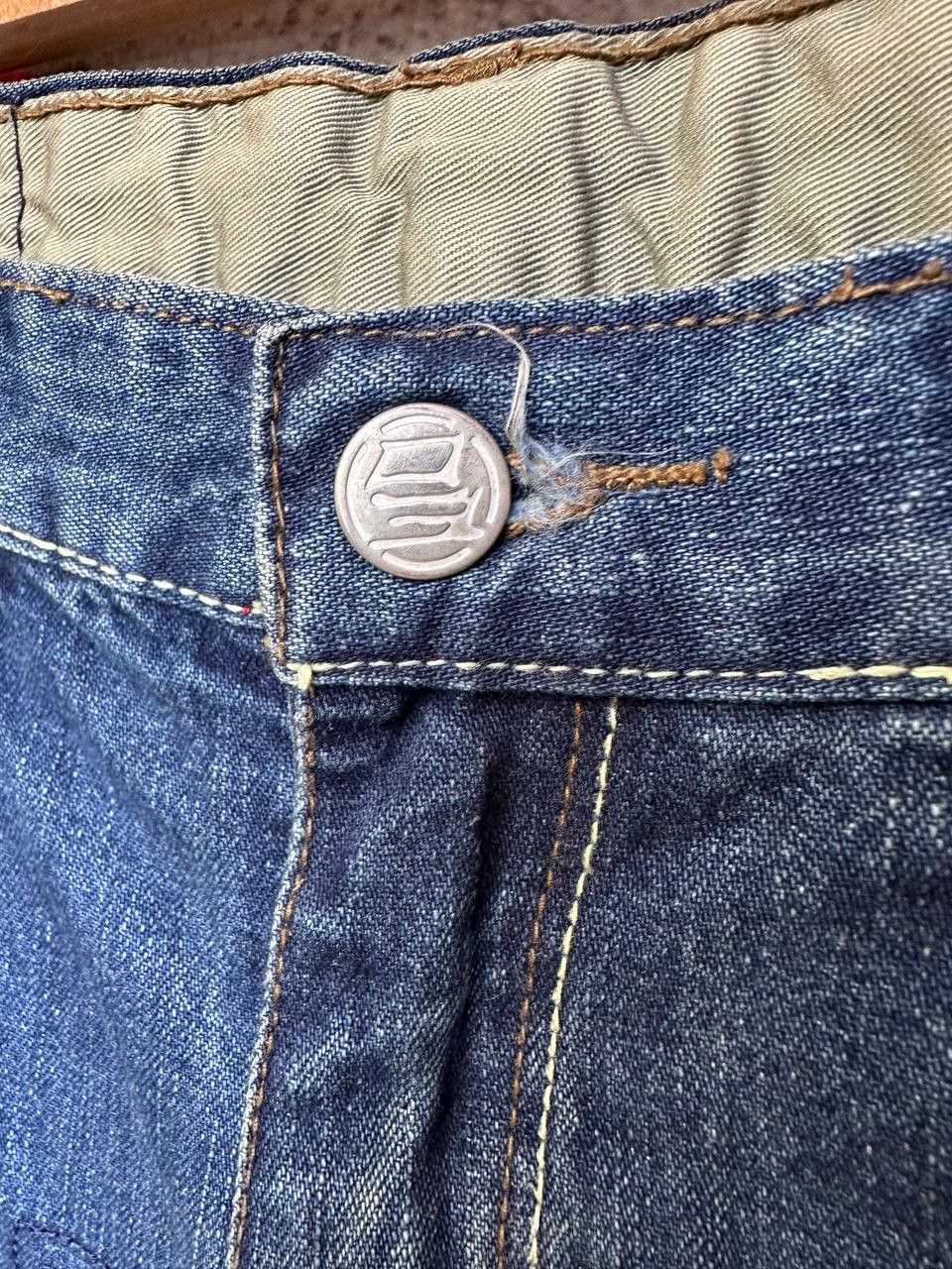 Japanese Brand Etienne Ozeki Rare Japanese Selvedge Denim Jeans Red Patch Size US 30 / EU 46 - 14 Thumbnail
