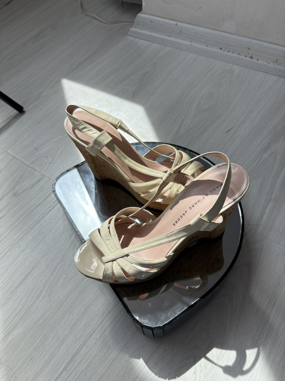 Marc by Marc Jacobs marc by marc jacobs white shoes Size US 8.5 / IT 38.5 - 3 Thumbnail