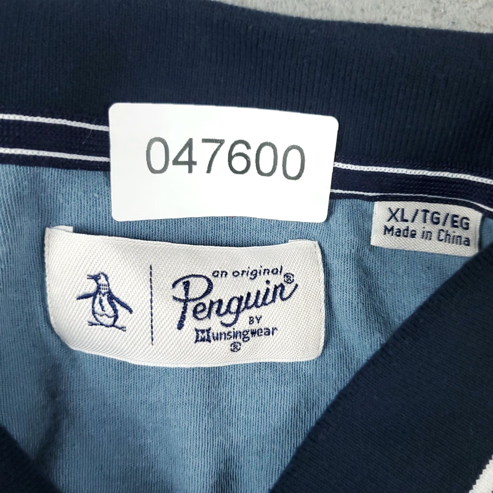 Original Penguin Original Penguin Polo Shirt Mens XL Blue Short Sleeve Cotton Casual Size US XL / EU 56 / 4 - 7 Thumbnail