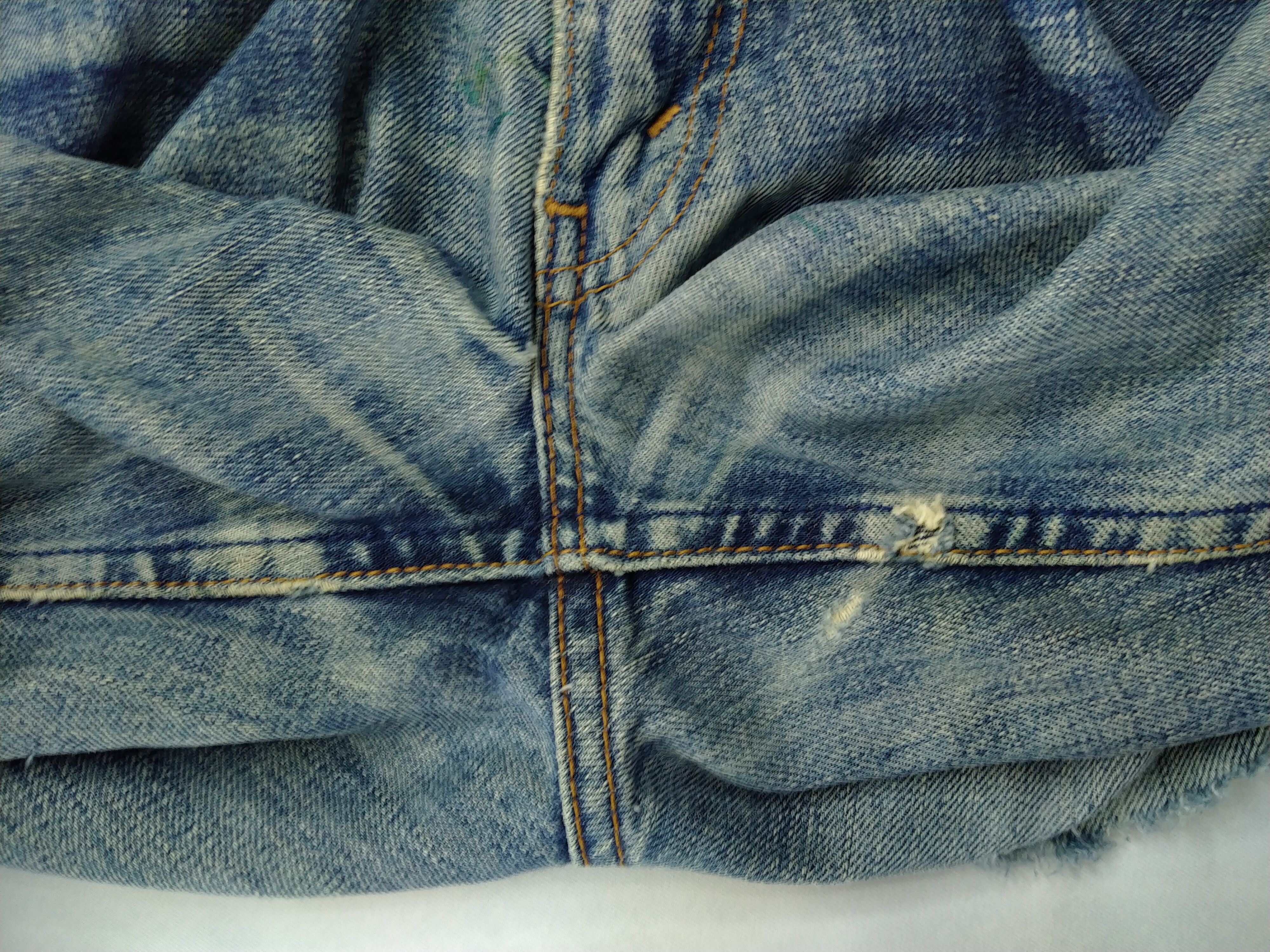 Levi's Dirty Blue Vintage Levi's 502 Jeans 27x30.5 Denim -JN1099 Size US 27 - 11 Thumbnail