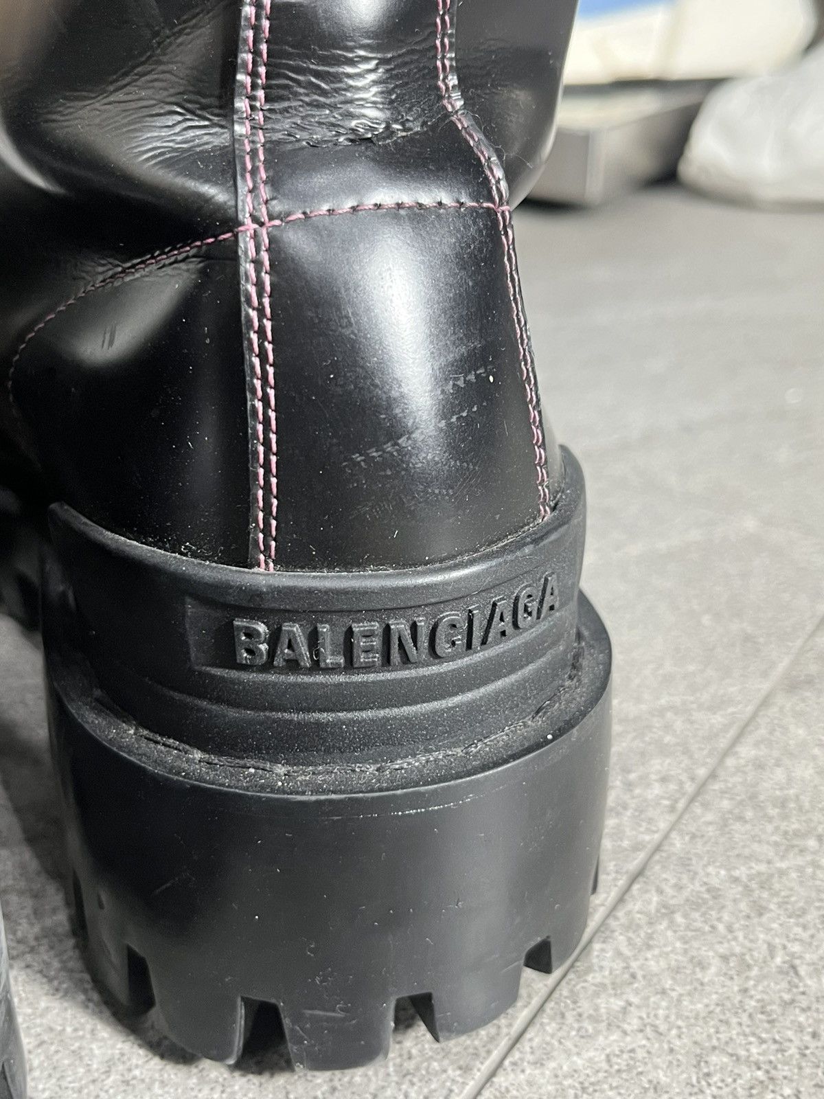 Balenciaga Balenciaga Strike Lace Up Boots EU39 Size US 9 / IT 39 - 12 Thumbnail