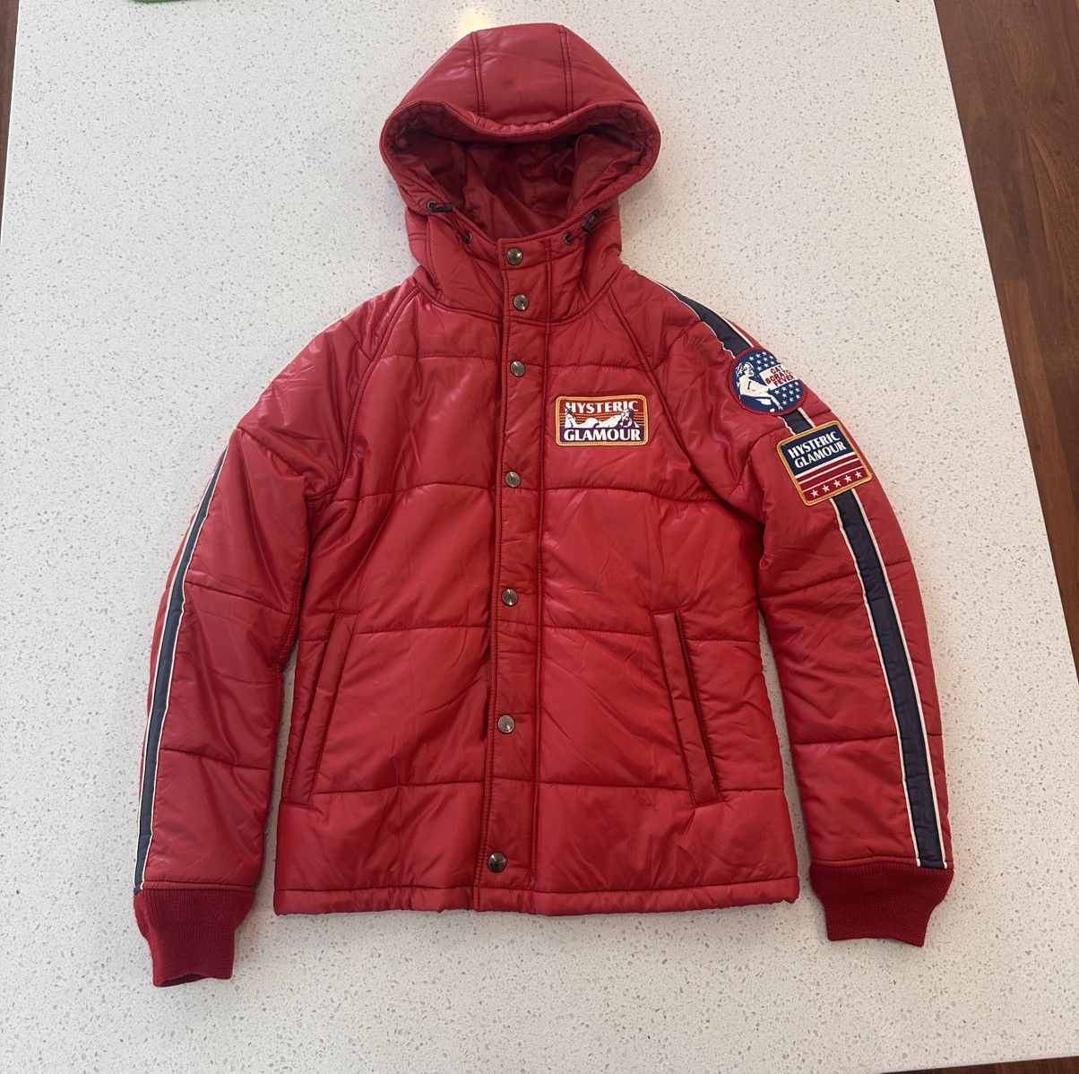 Hysteric Glamour Hysteric Glamour hooded puffer jacket Size ONE SIZE - 1 Thumbnail