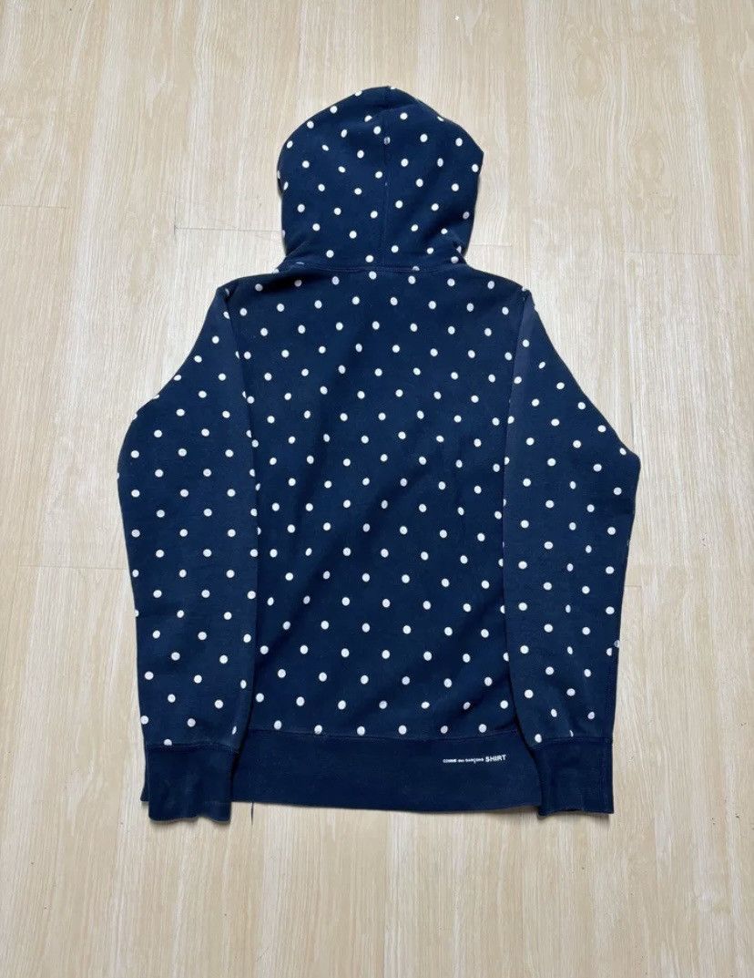 Comme des Garcons Supreme Supreme cdg polka dot box logo hoodie Grailed