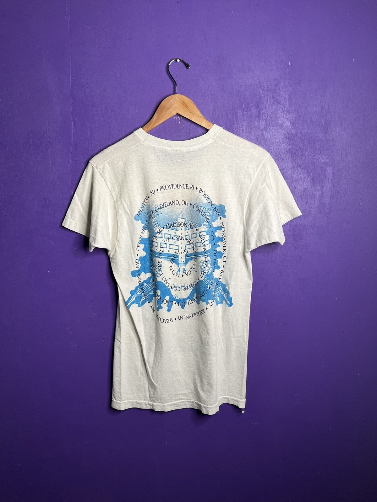 Band Tees × Vintage Vintage 1985 Rare Voivod USA tour t-shirt Size US M / EU 48-50 / 2 - 2 Thumbnail
