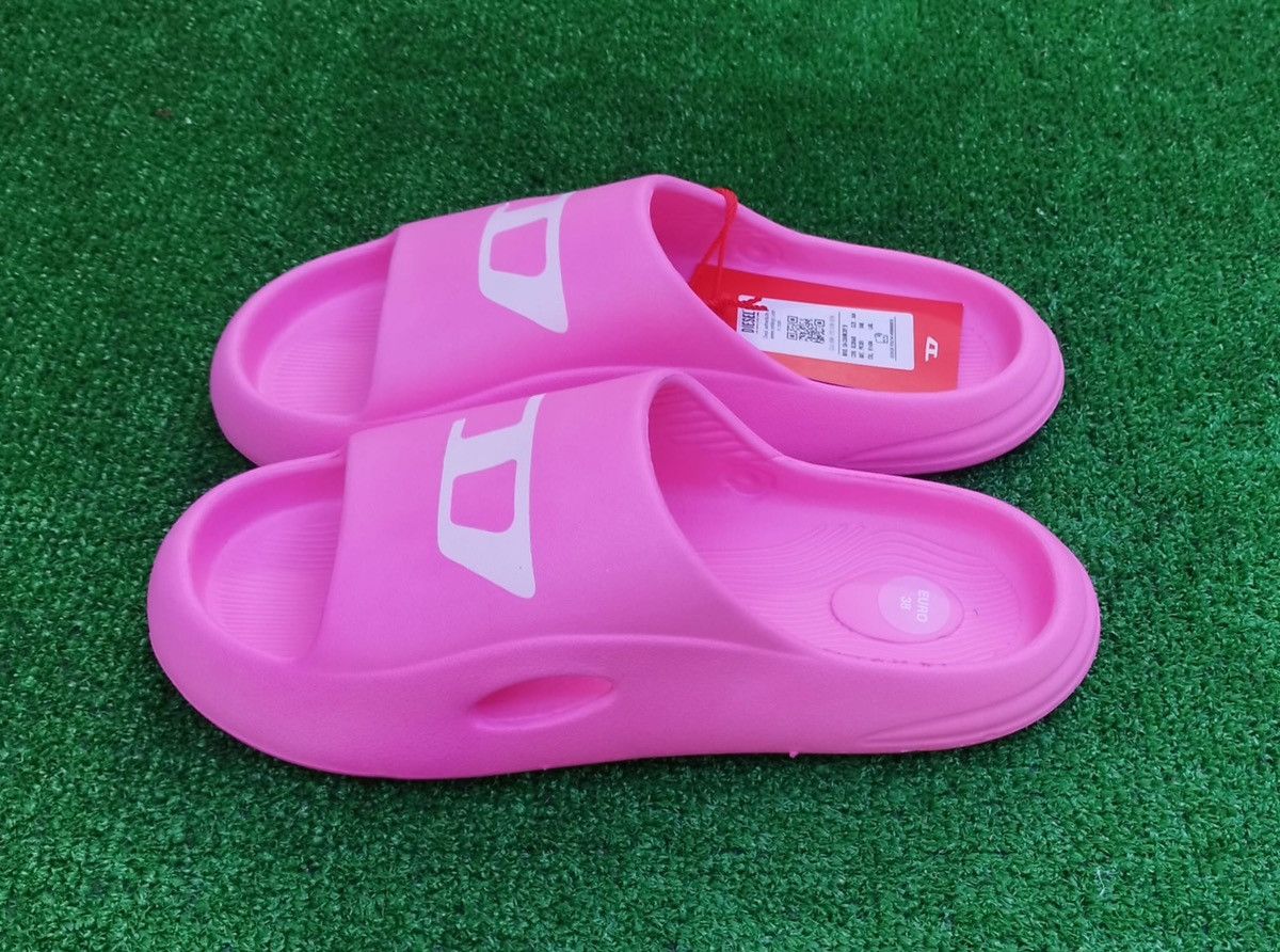 Diesel Diesel slippers Pink #7,5 Size US 7.5 / IT 37.5 - 3 Thumbnail