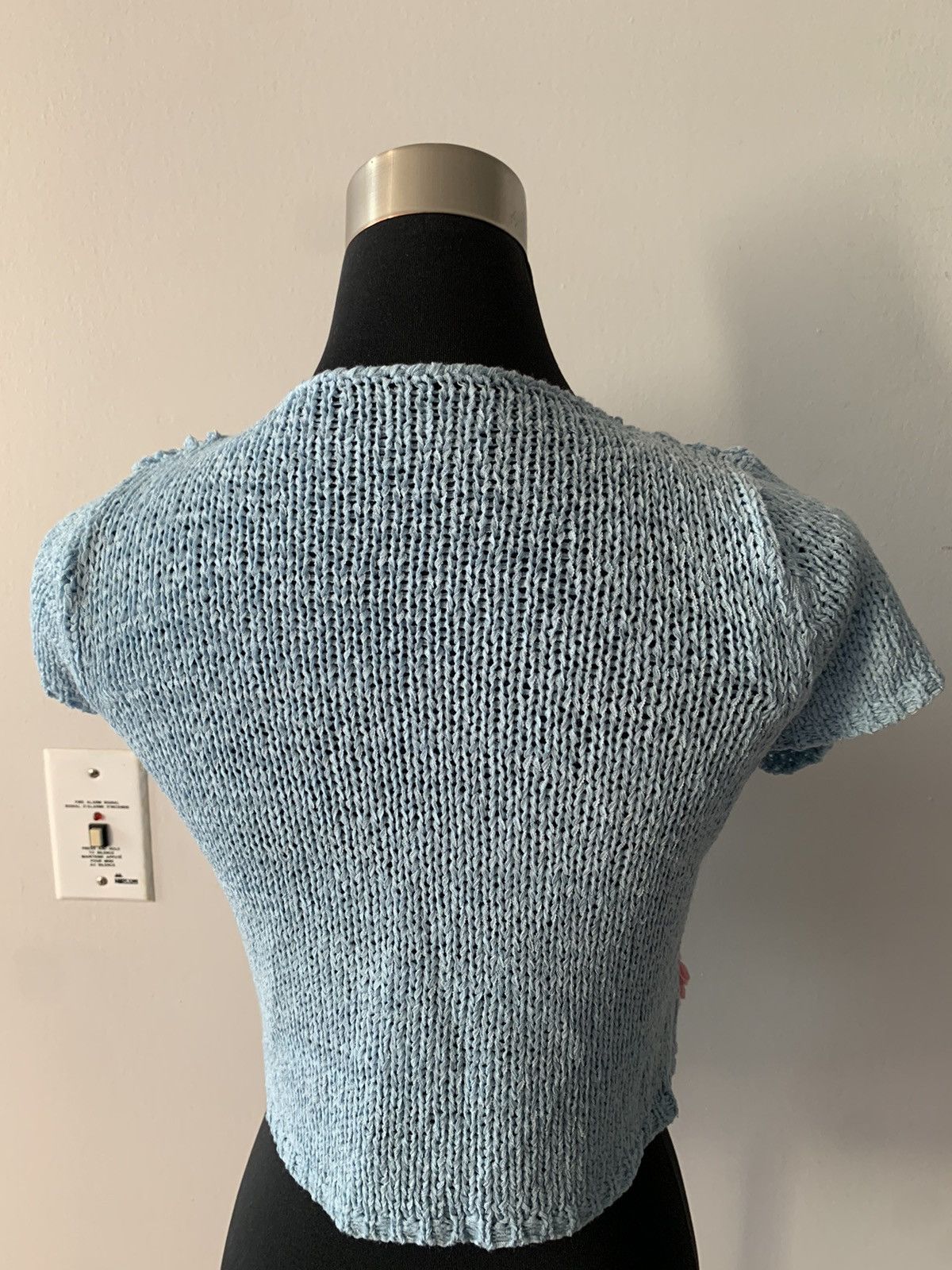 Vintage Vintage 90s y2k Hand Stitched Crochet Top Size S / US 4 / IT 40 - 14 Thumbnail