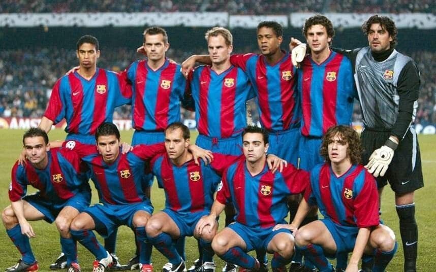 Nike 🇪🇸 Vintage 2002/2003 F. C. Barcelona Nike Soccer Shorts Size US 32 / EU 48 - 7 Thumbnail