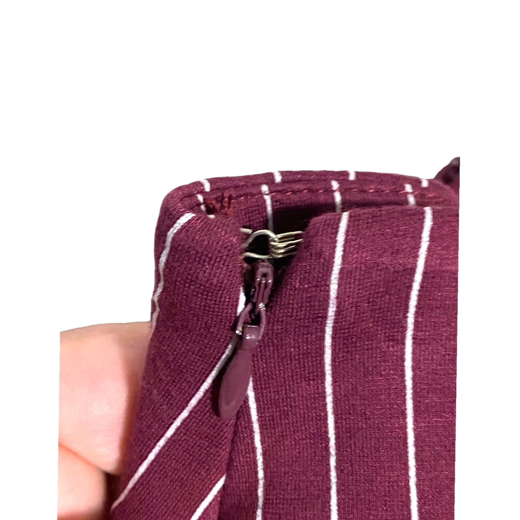 Free People Free People Bell Bottom Flare Pants 0 Women Regular 23 Inseam 26in Striped Winterberry Boho Hippie Rave Size 25" / US 0 / IT 36 - 5 Thumbnail