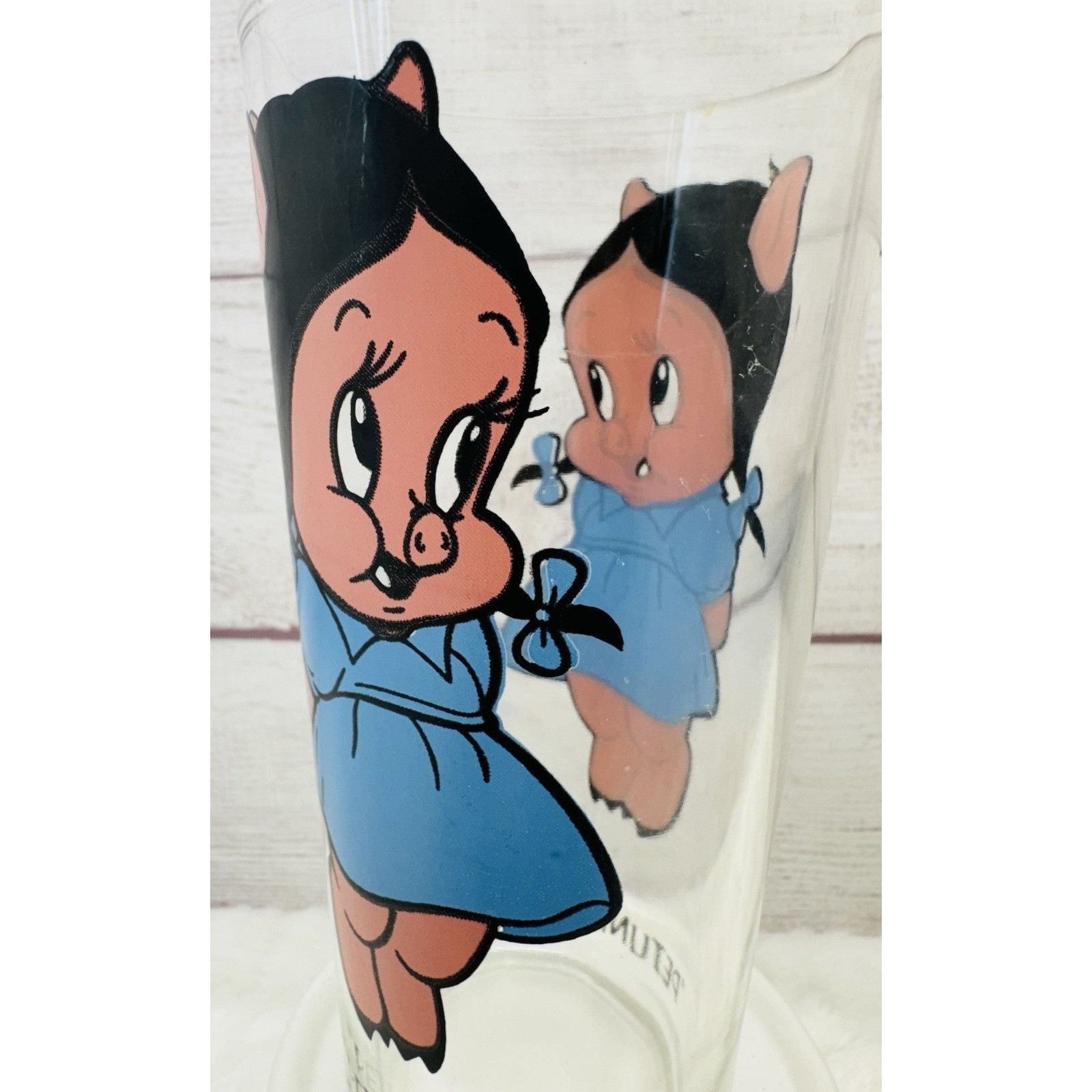 Pepsi Pepsi - Warner Bros - Petunia Pig (1973) VINTAGE Collector S Size ONE SIZE - 8 Thumbnail