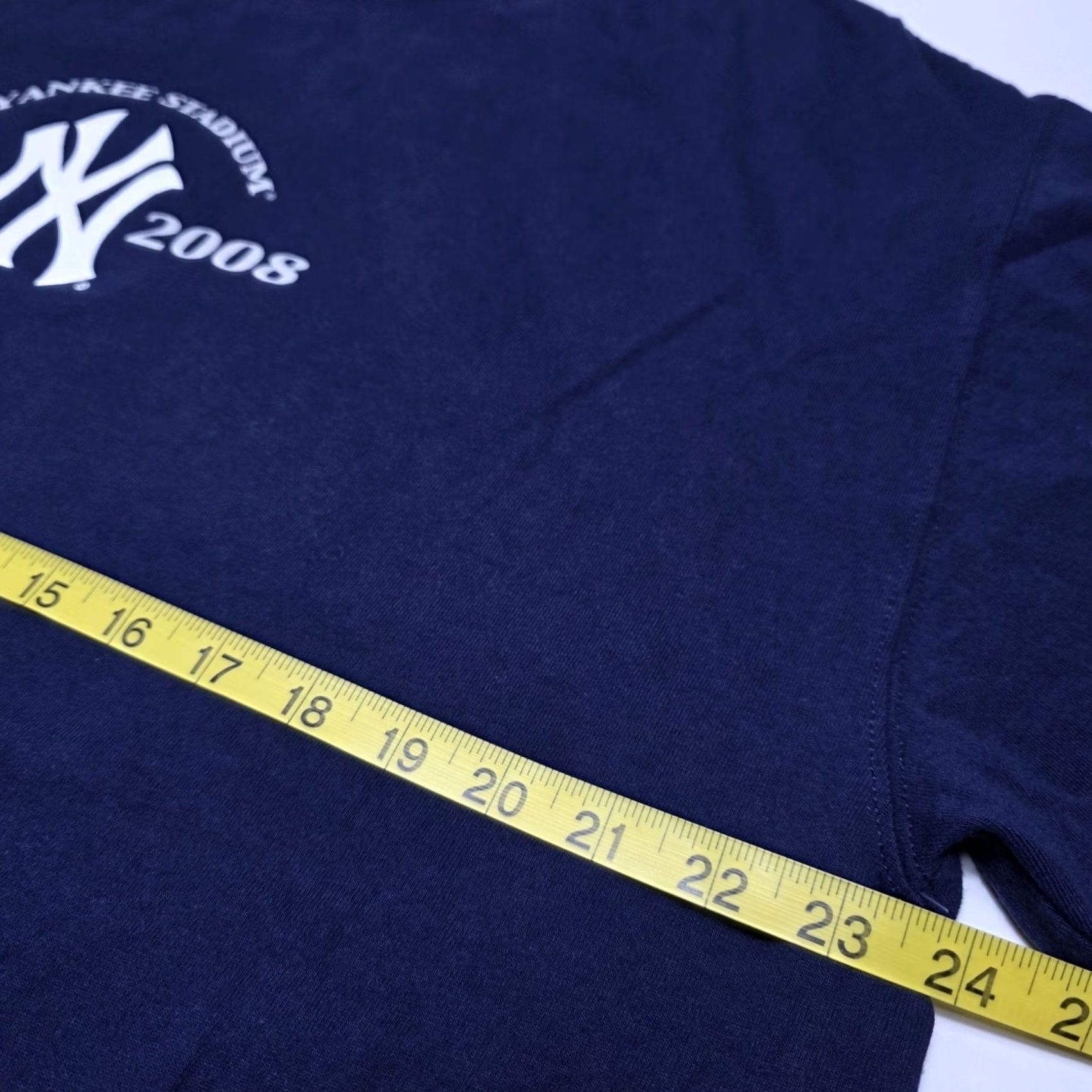 MLB VINTAGE Majestic MLB New York Yankees Stadium Greatest Moments T-Shirt XL Baseball Shirt Mens Blue 2000s Size US XL / EU 56 / 4 - 7 Thumbnail