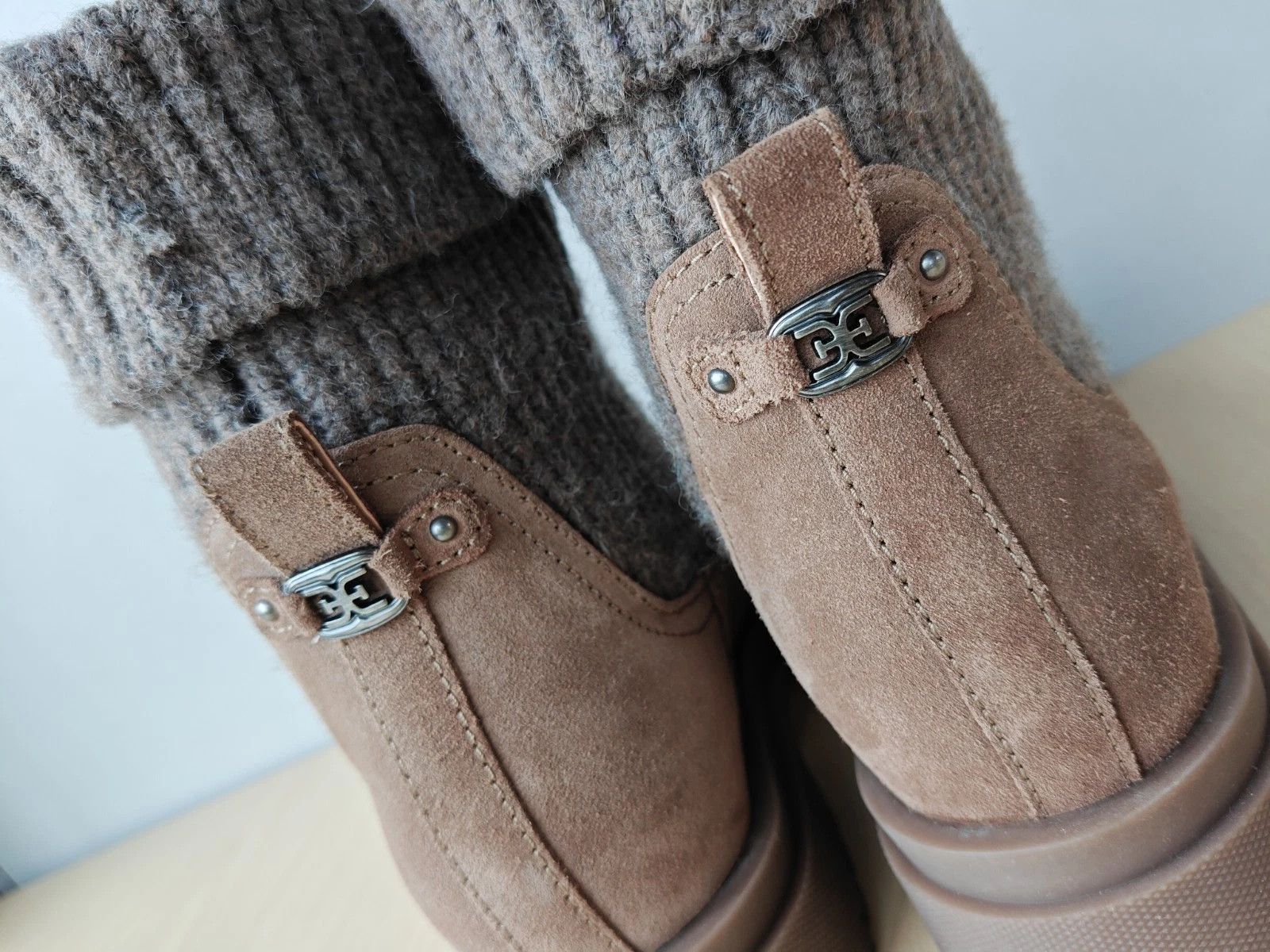 Sam Edelman Sam Edelman Steele Knit Chelsea Boot T / 0045 Size US 6 / IT 36 - 5 Thumbnail