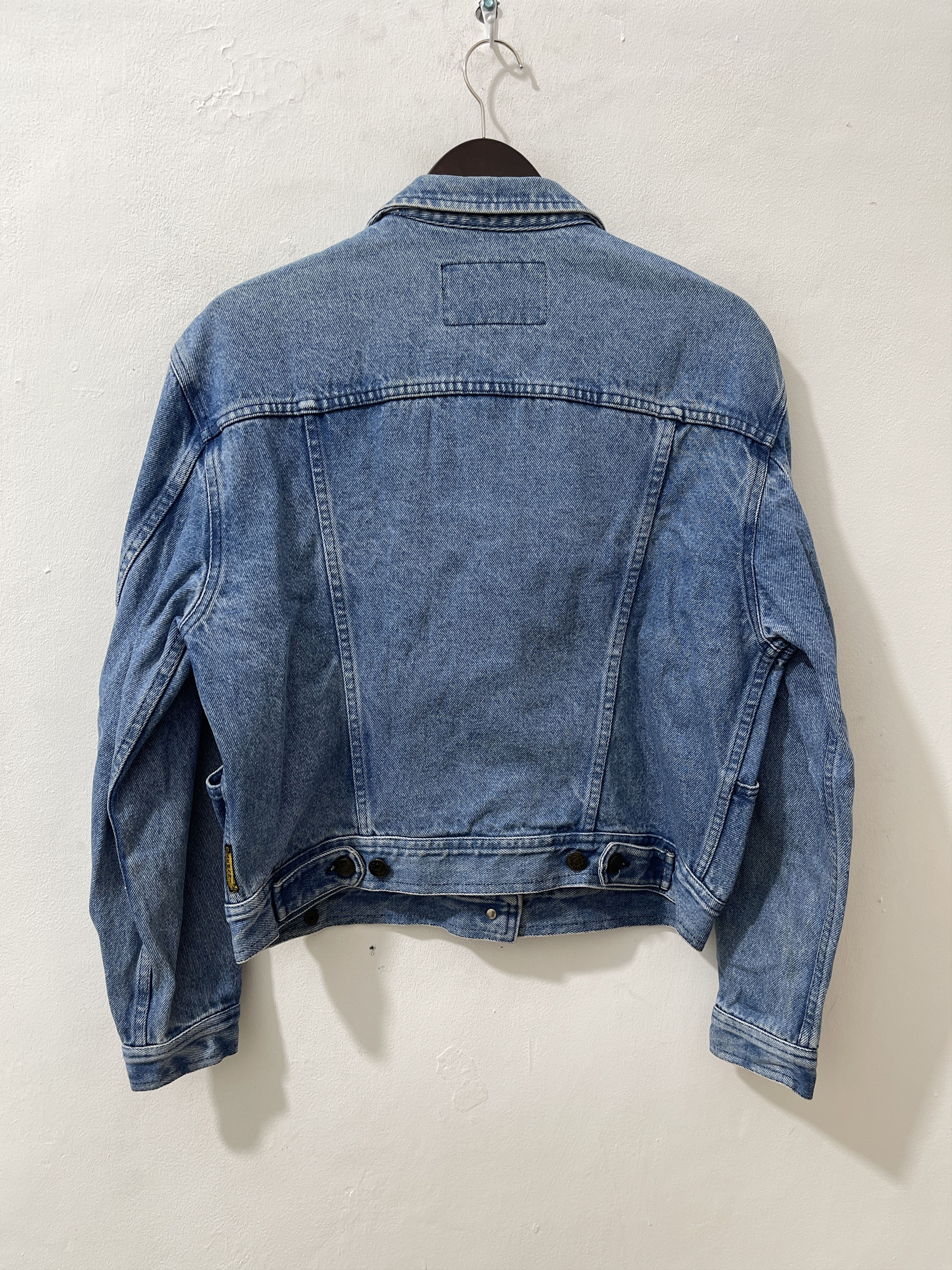 Armani Vintage 80s Armani Jeans Archive 10th Anniv Denim Jacket Size US S / EU 44-46 / 1 - 17 Thumbnail