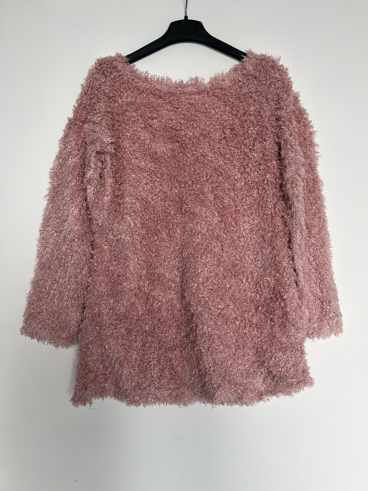 Japanese Brand GRL vintage faux fur teddy jumper 🎀💖 Size L / US 10 / IT 46 - 2 Thumbnail