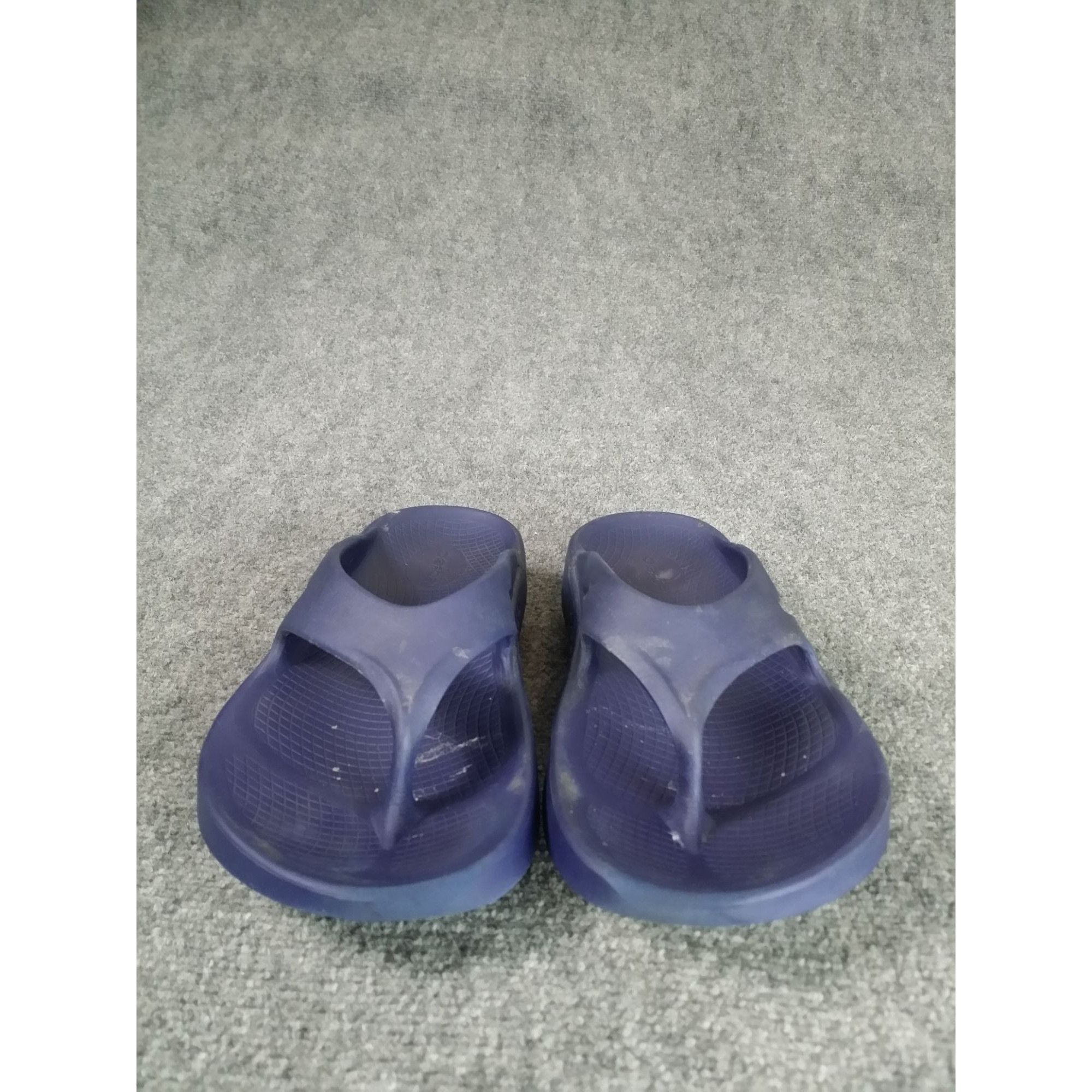 OOF Wear Oofos Original Sport Recovery Flip Flop Sandals Comfort Navy Size US 9 / EU 42 - 3 Thumbnail