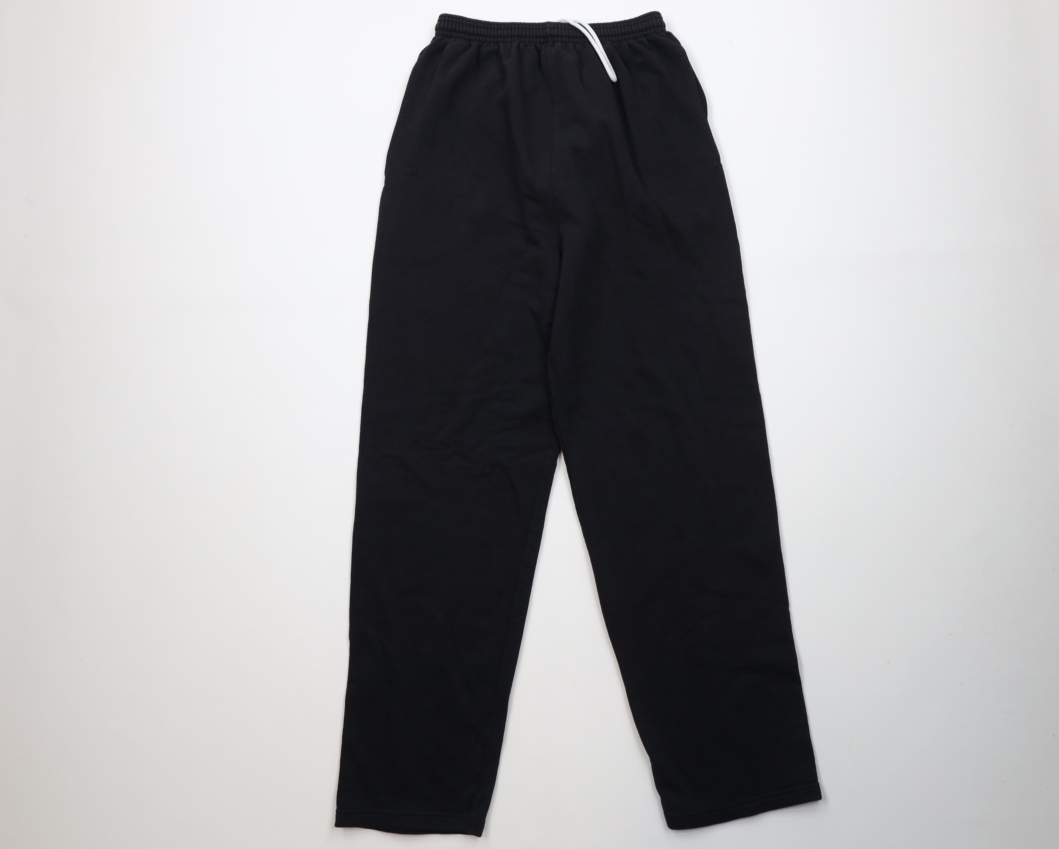 Vintage Vintage Y2K Streetwear Faded Blank Sweatpants Pants Black Size US 32 / EU 48 - 1 Thumbnail