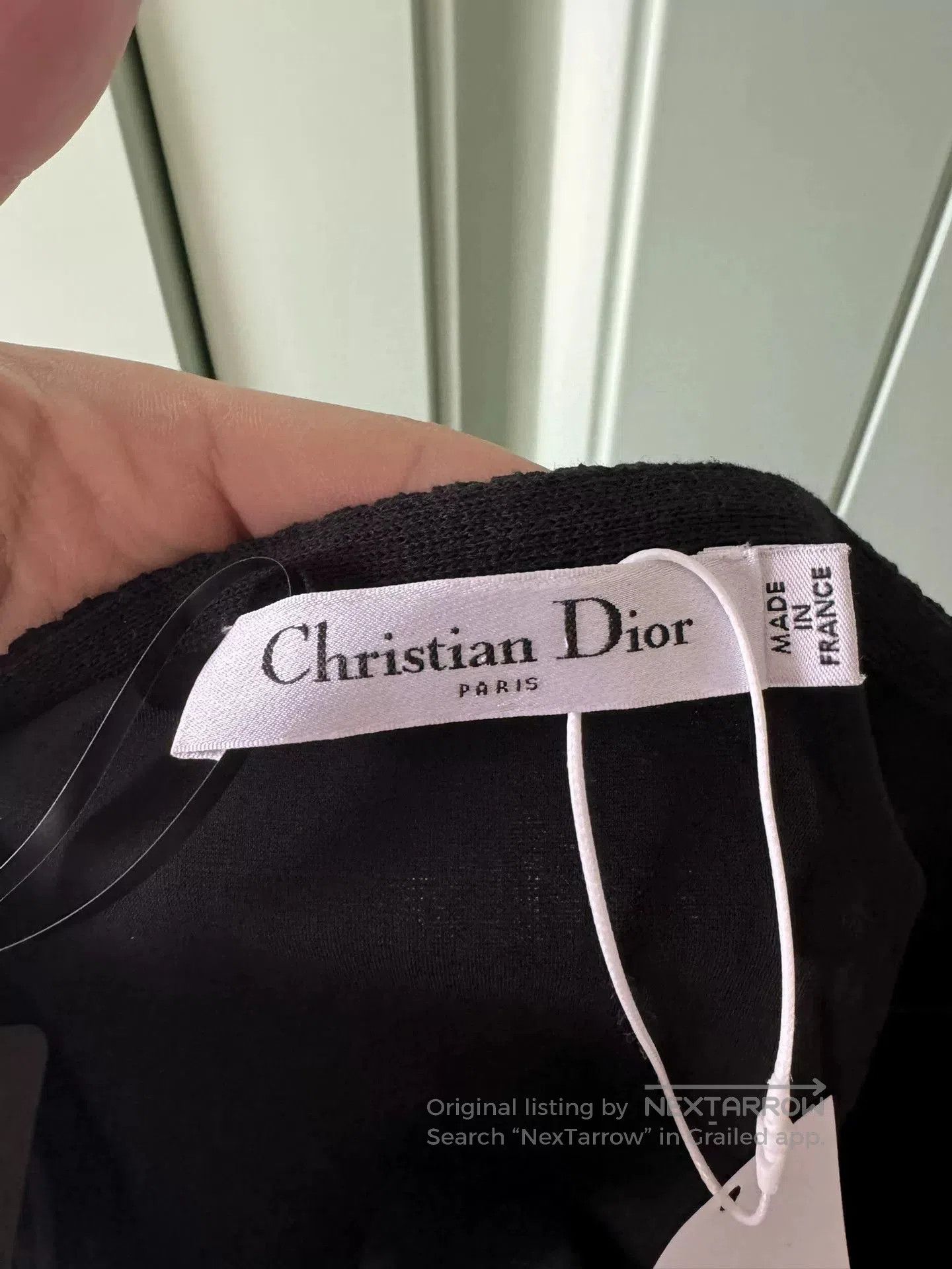 Dior Christian Dior Black Pleated Tulle Skirt. Size 39" - 2 Thumbnail