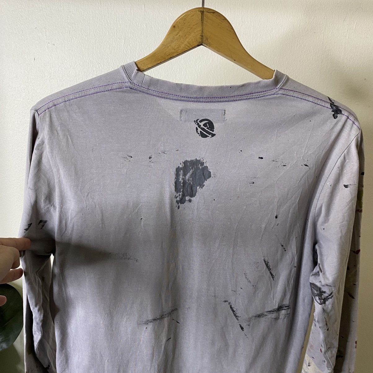 Lost Enterprises Vintage Y2K Lost Surf Skate Paint Splattered LS Tee Size US M / EU 48-50 / 2 - 8 Thumbnail