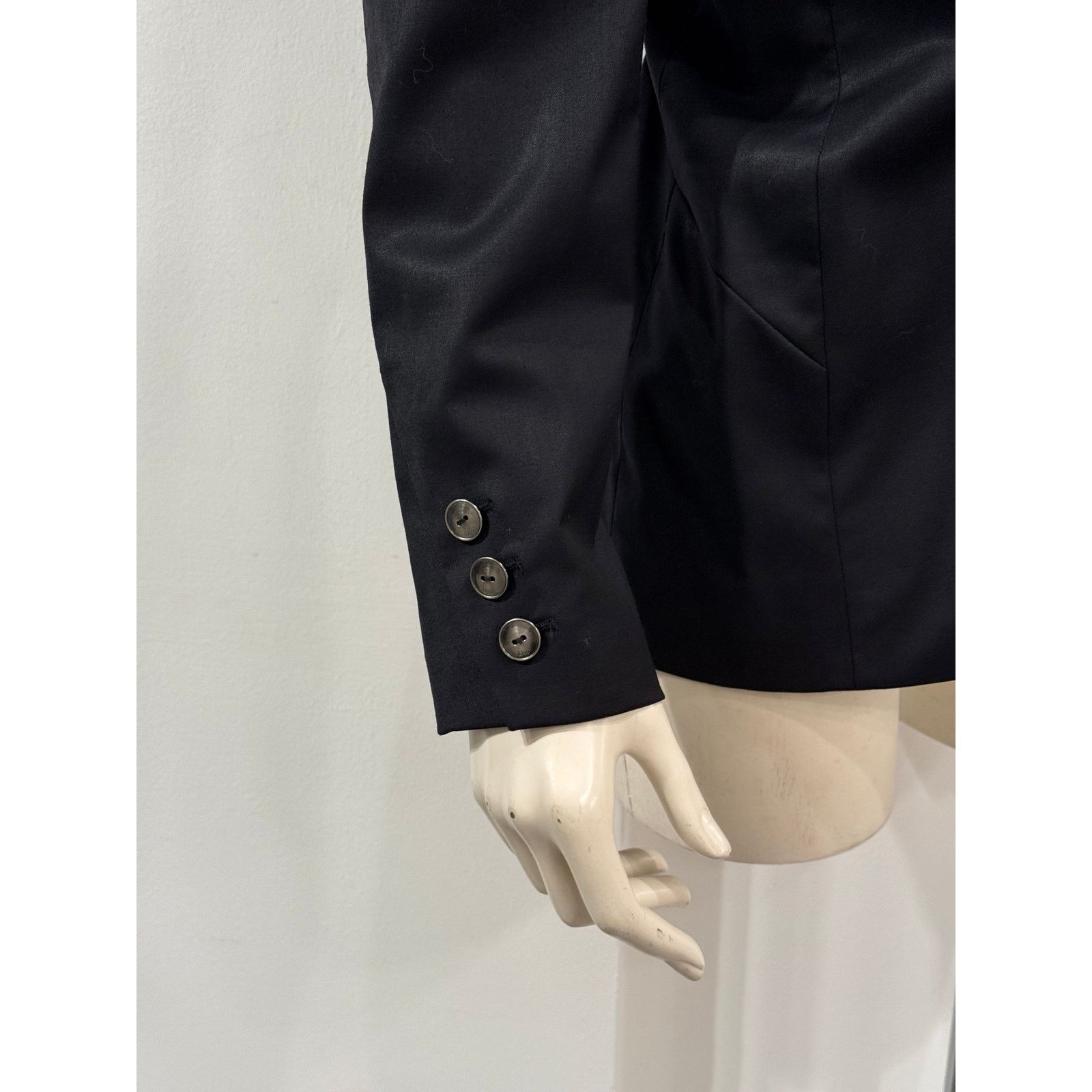 Dior 2003 Christian Dior by Galliano leather collar blazer Size M / US 6-8 / IT 42-44 - 4 Thumbnail