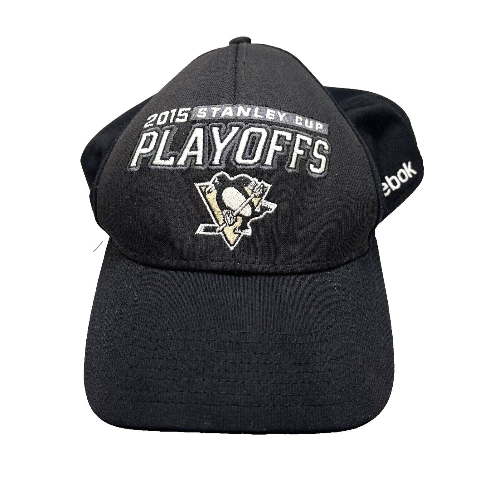 Reebok Pittsburgh Penguins NHL 2015 Stanley Cup Playoffs Reebok Hat Size ONE SIZE - 2 Thumbnail