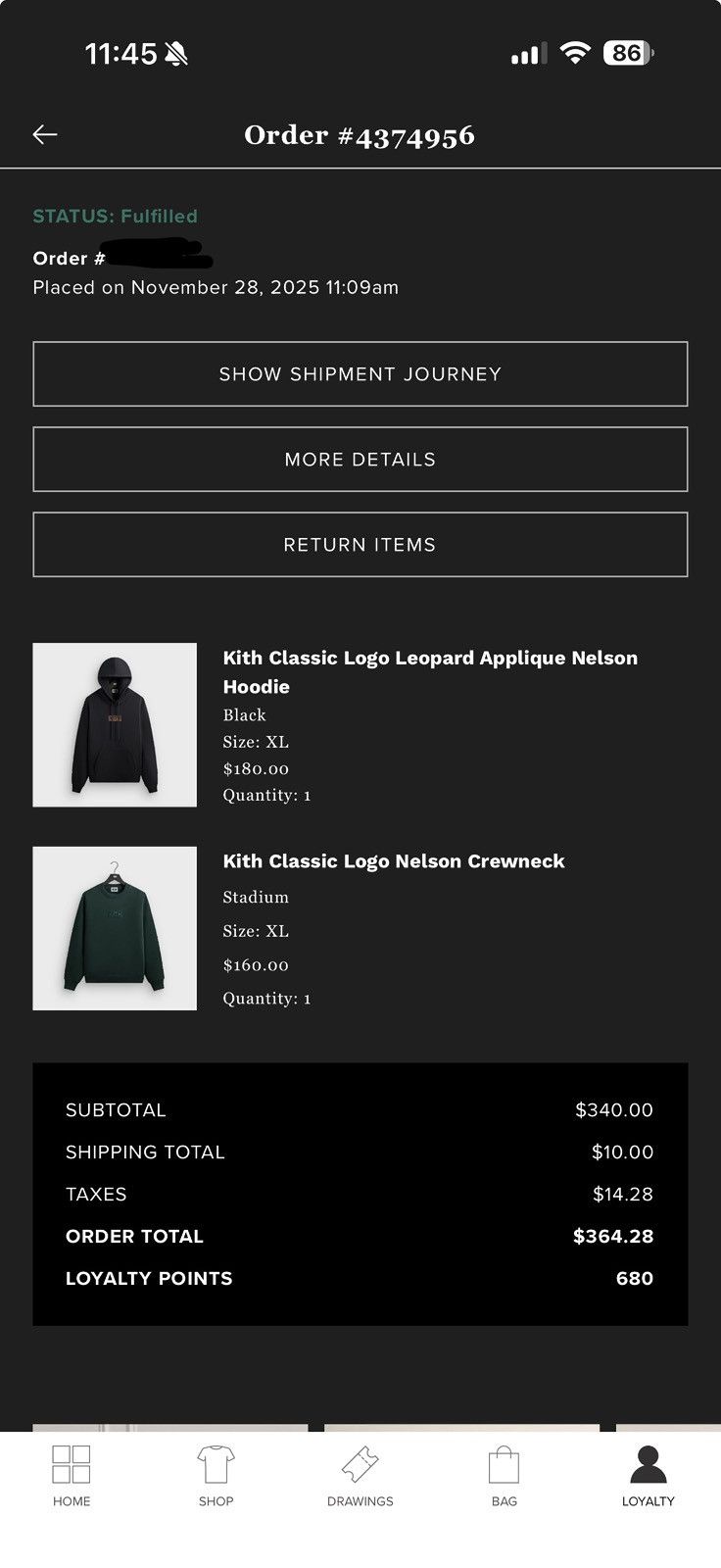 Kith Kith Classic Logo Nelson Crewneck Size US XL / EU 56 / 4 - 6 Thumbnail