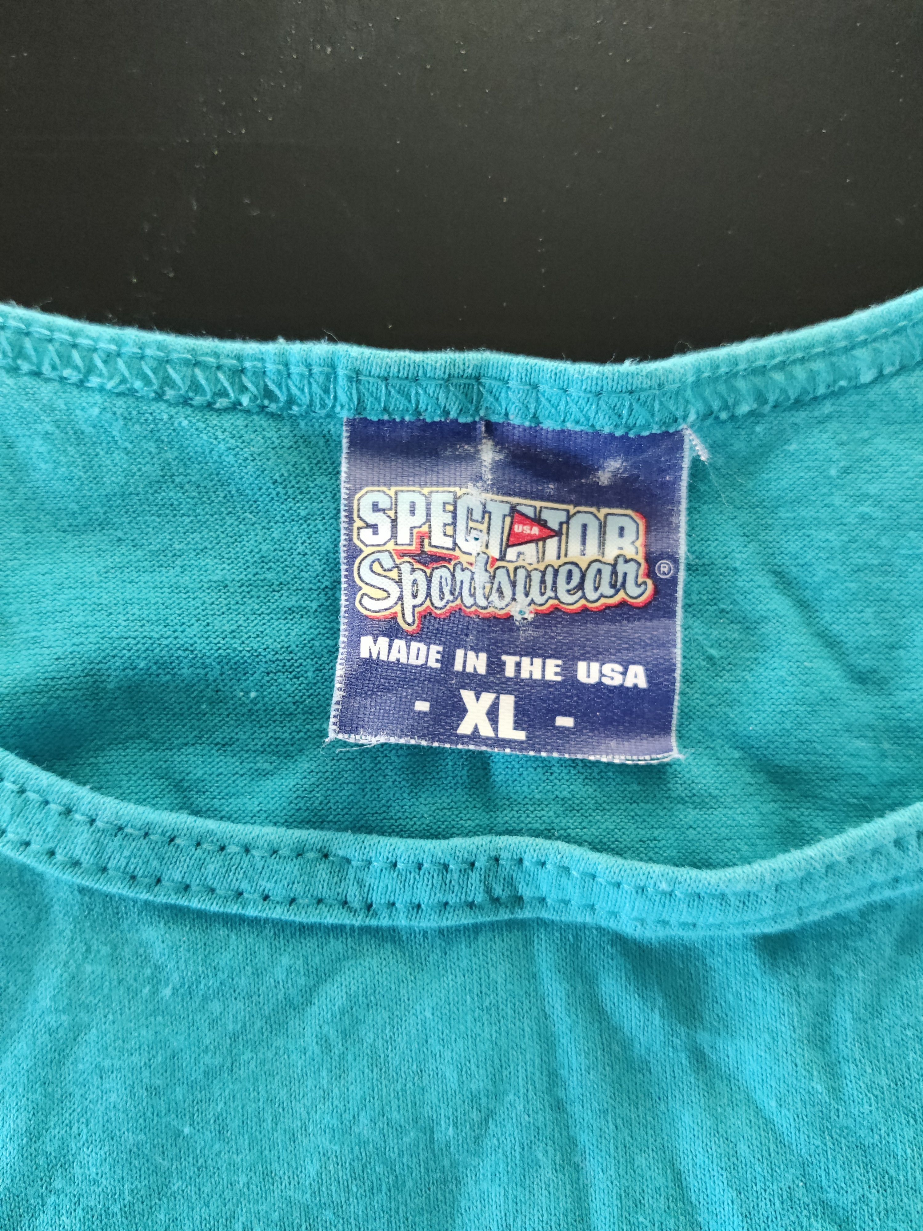 Vintage Spectator Charlotte Hornets NBA Tank Top Vintage 1993 XL Size US XL / EU 56 / 4 - 3 Thumbnail