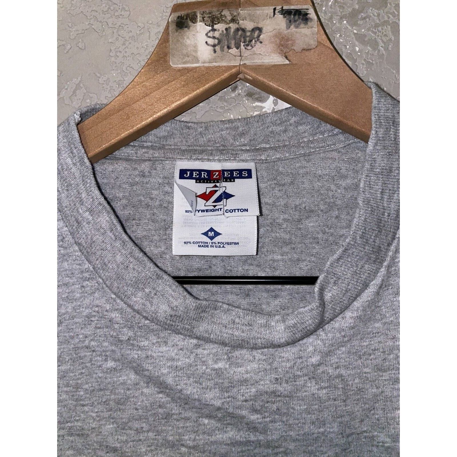 Jerzees Vintage Jackson Shirt Jerzees S. Jackson Gray 90s Tee VTG M Size US M / EU 48-50 / 2 - 3 Thumbnail